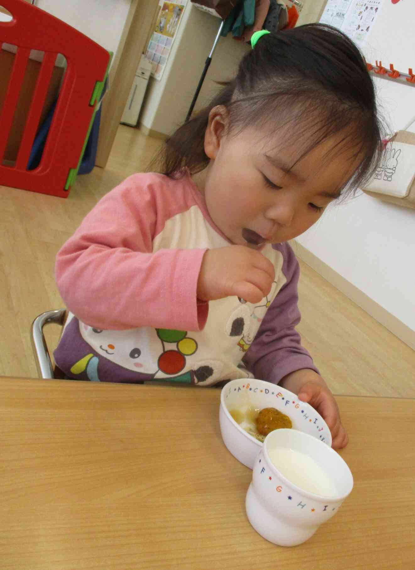 午後のおやつ時間