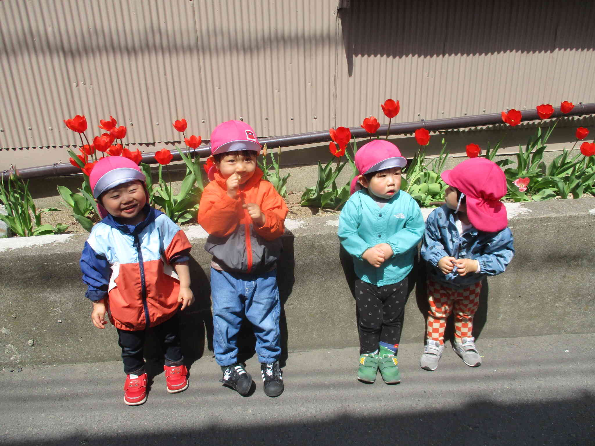 うさぎ組(２歳児)さんハイチーズ！
