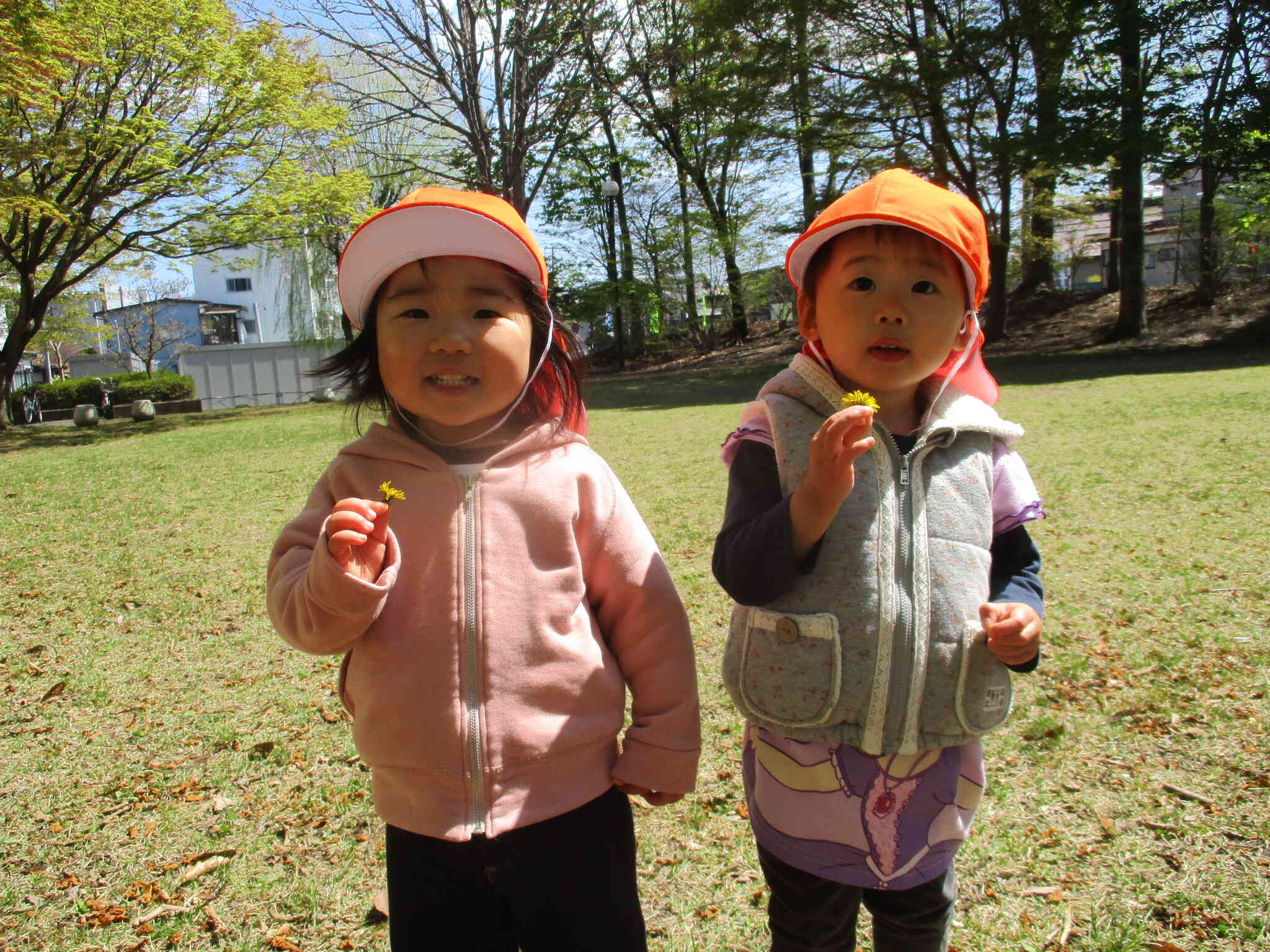 緑地公園で遊んできたよ！