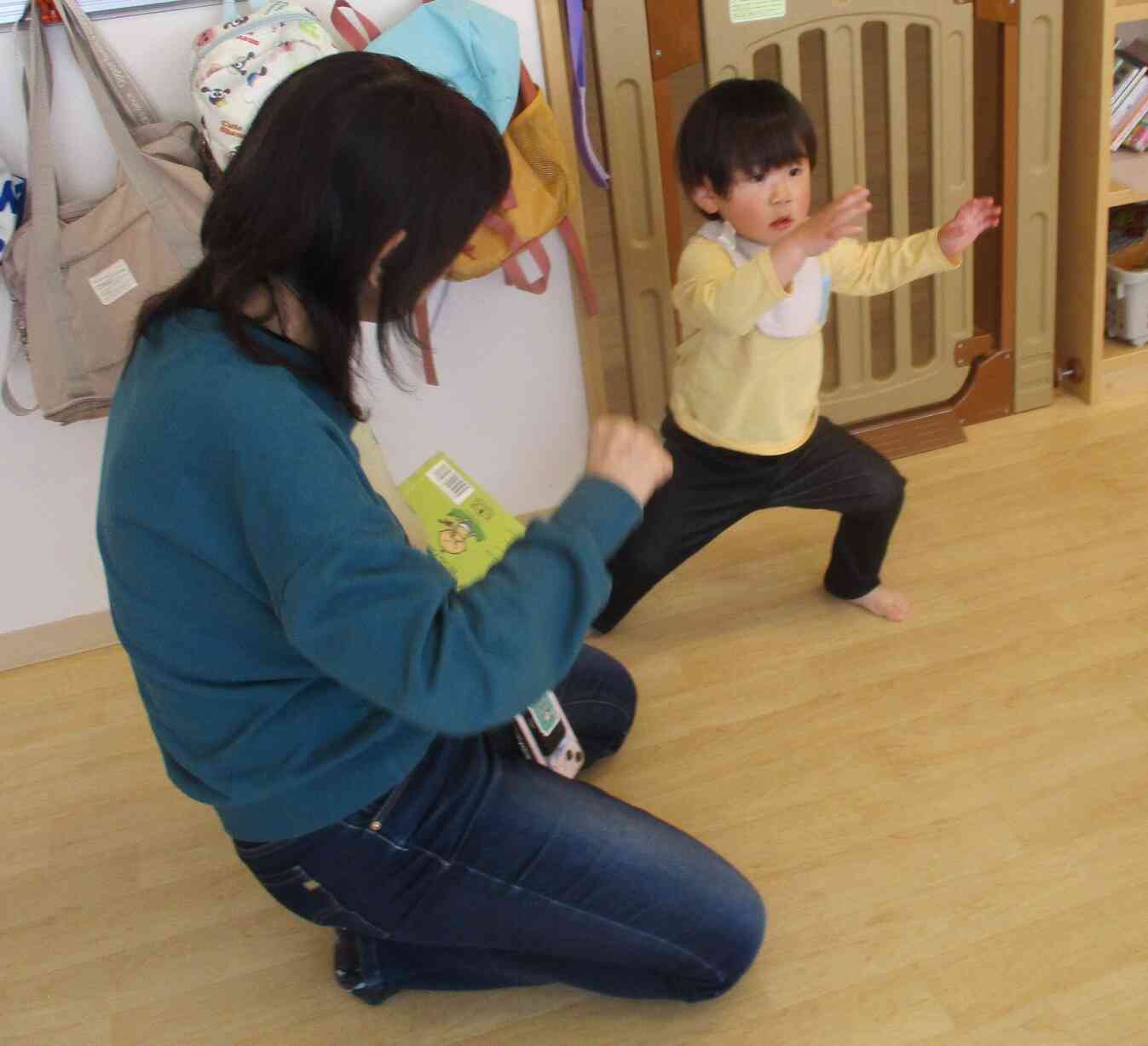先生～久しぶりです！