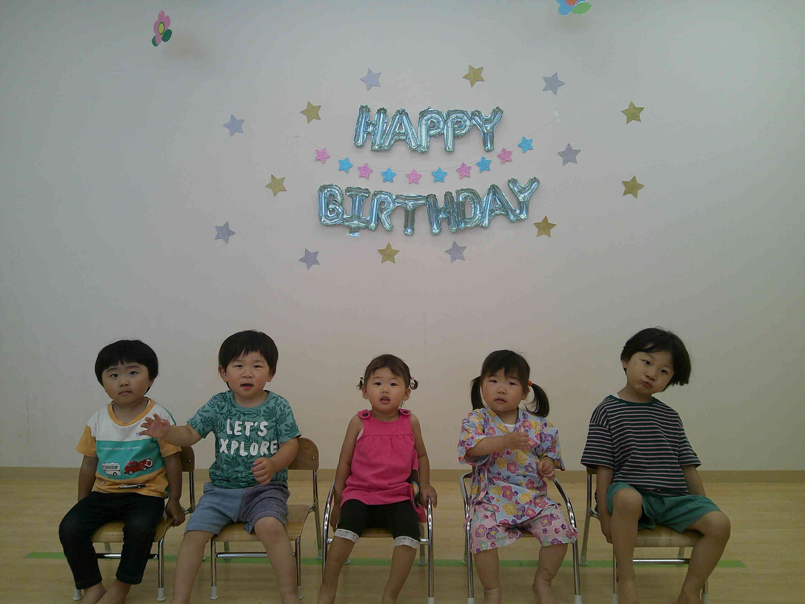 7月のお誕生日会！