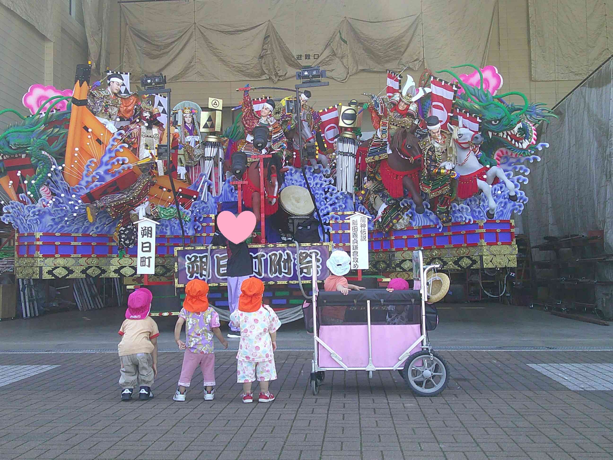 三社大祭の山車見てきたよ