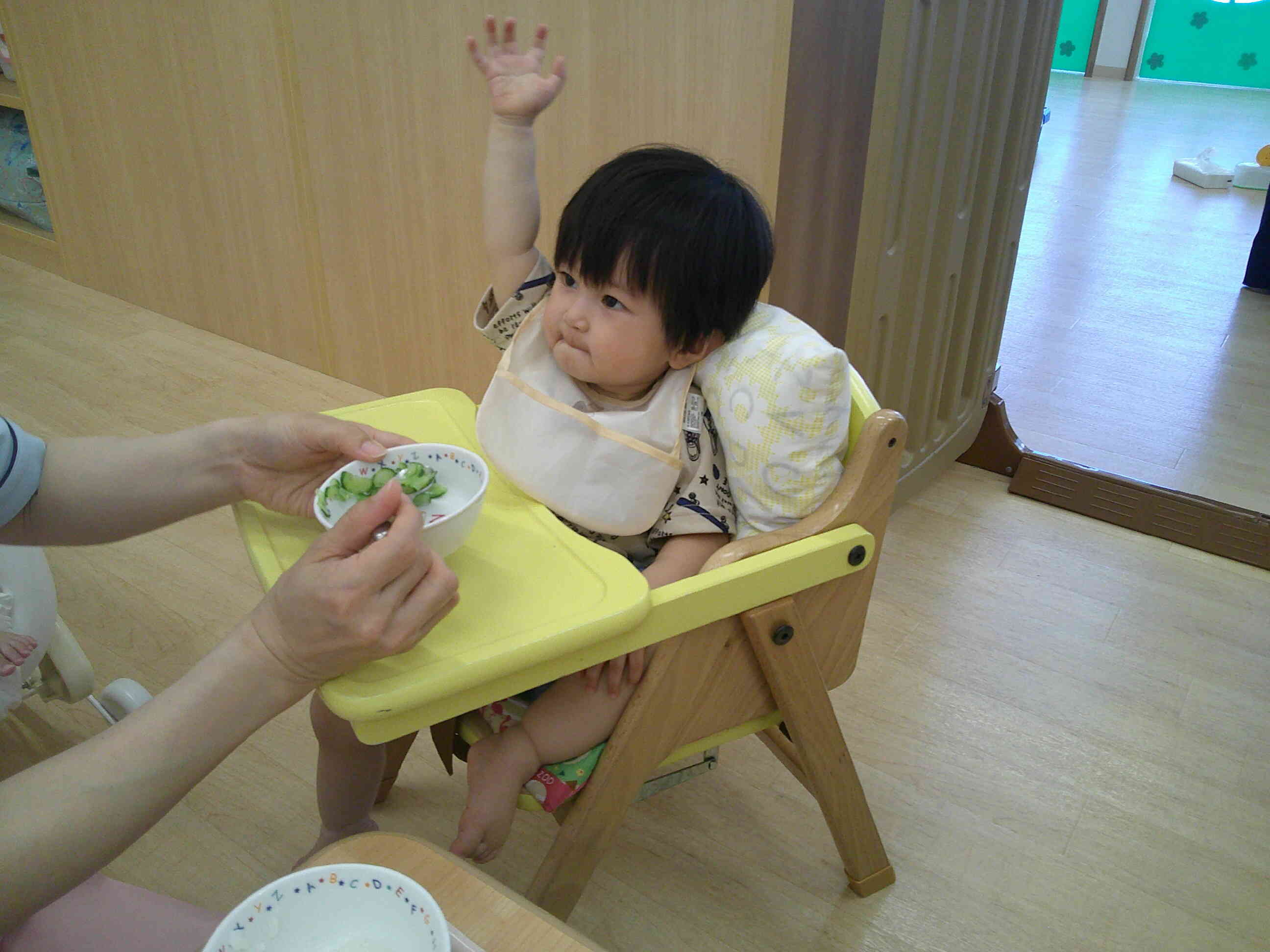 給食美味しいね