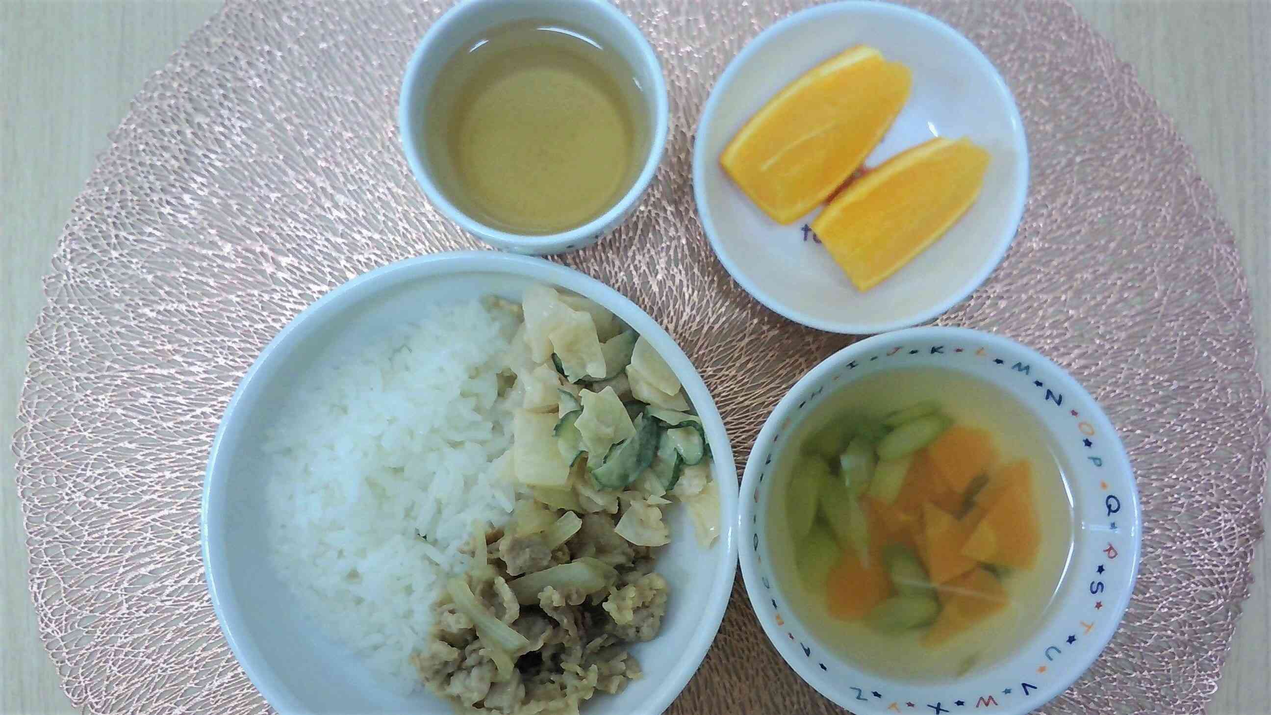 5月12日の給食（幼児食）