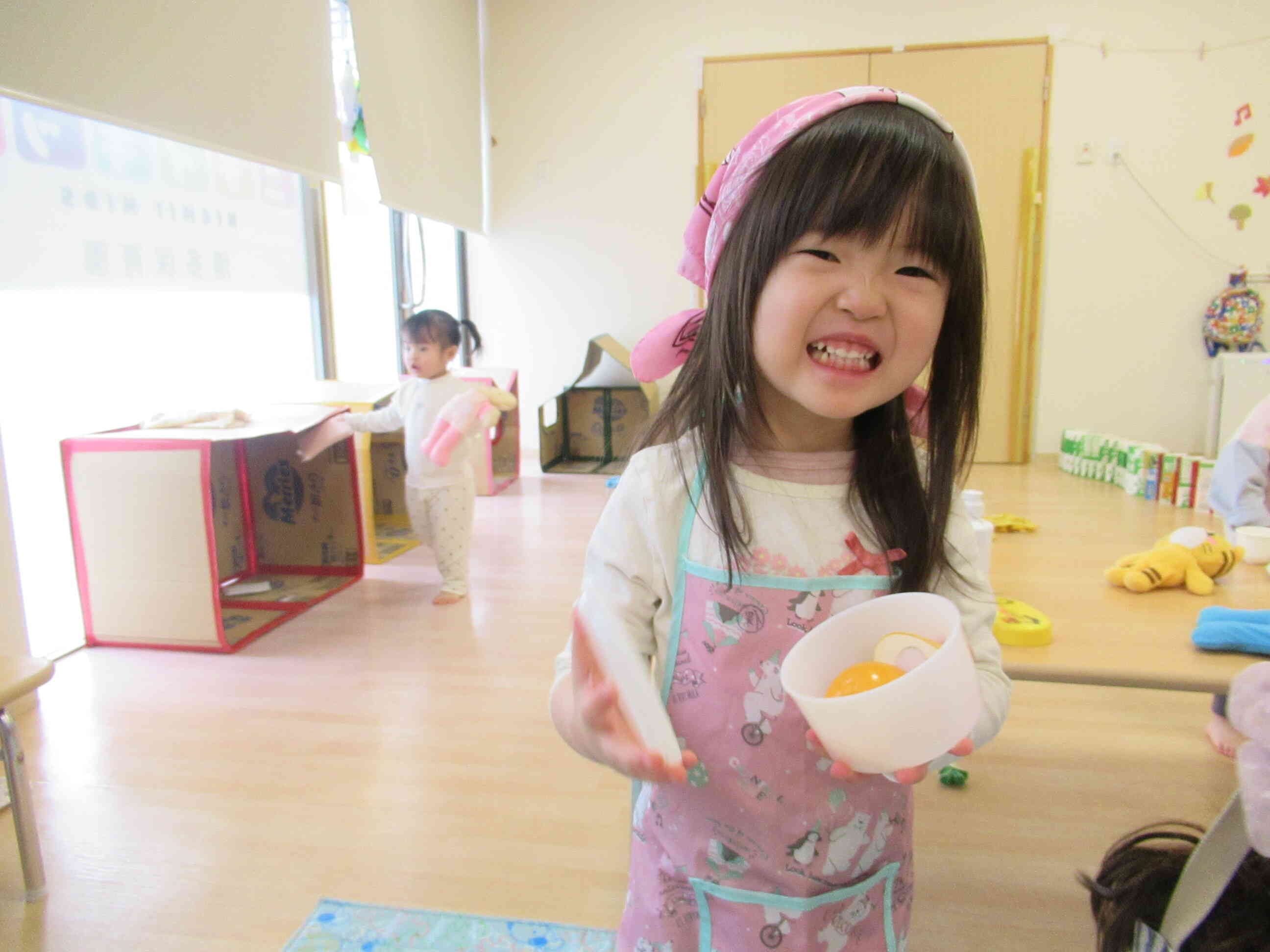 おままごとも上手なんです♪