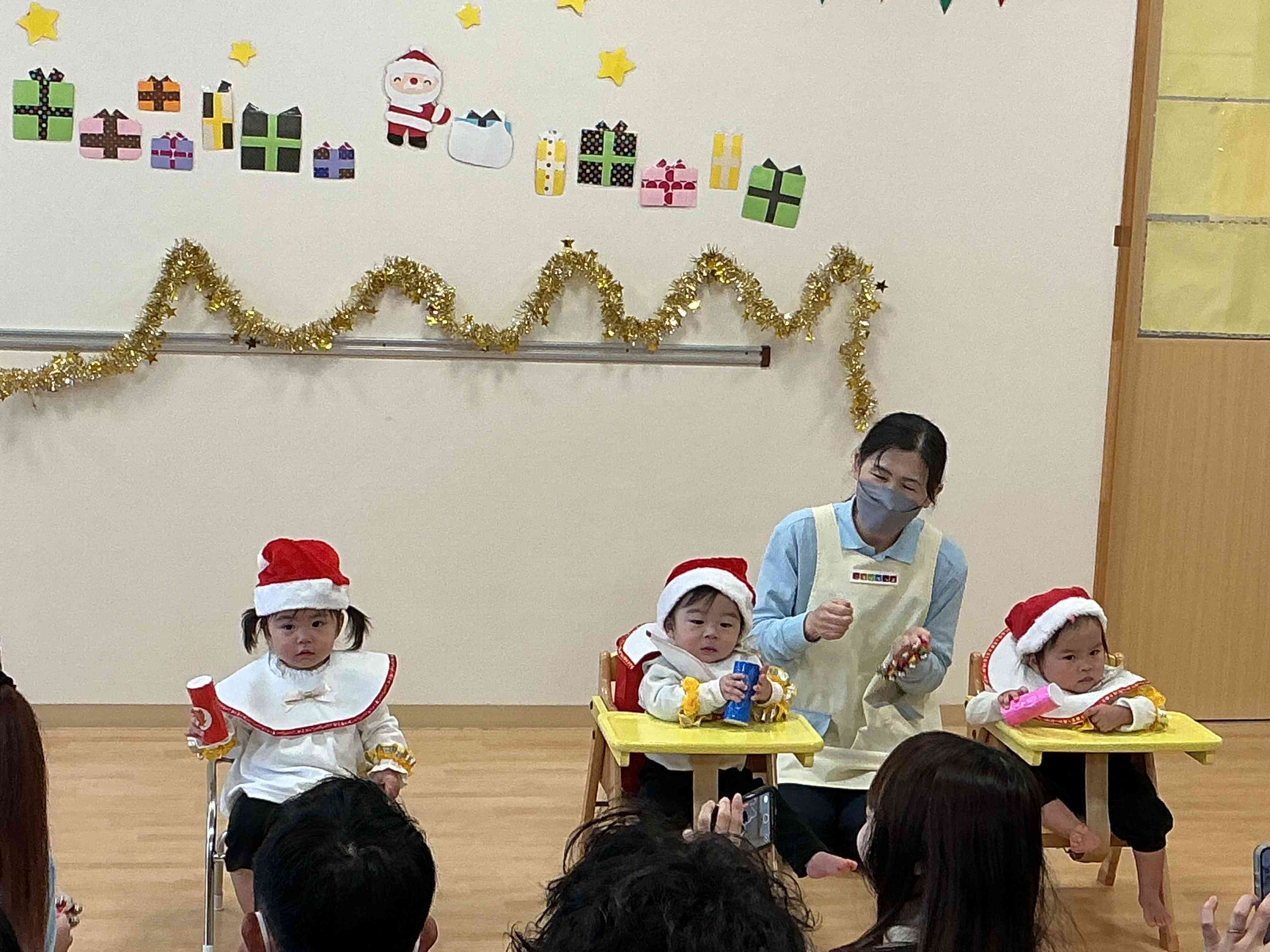 マラカス上手でした