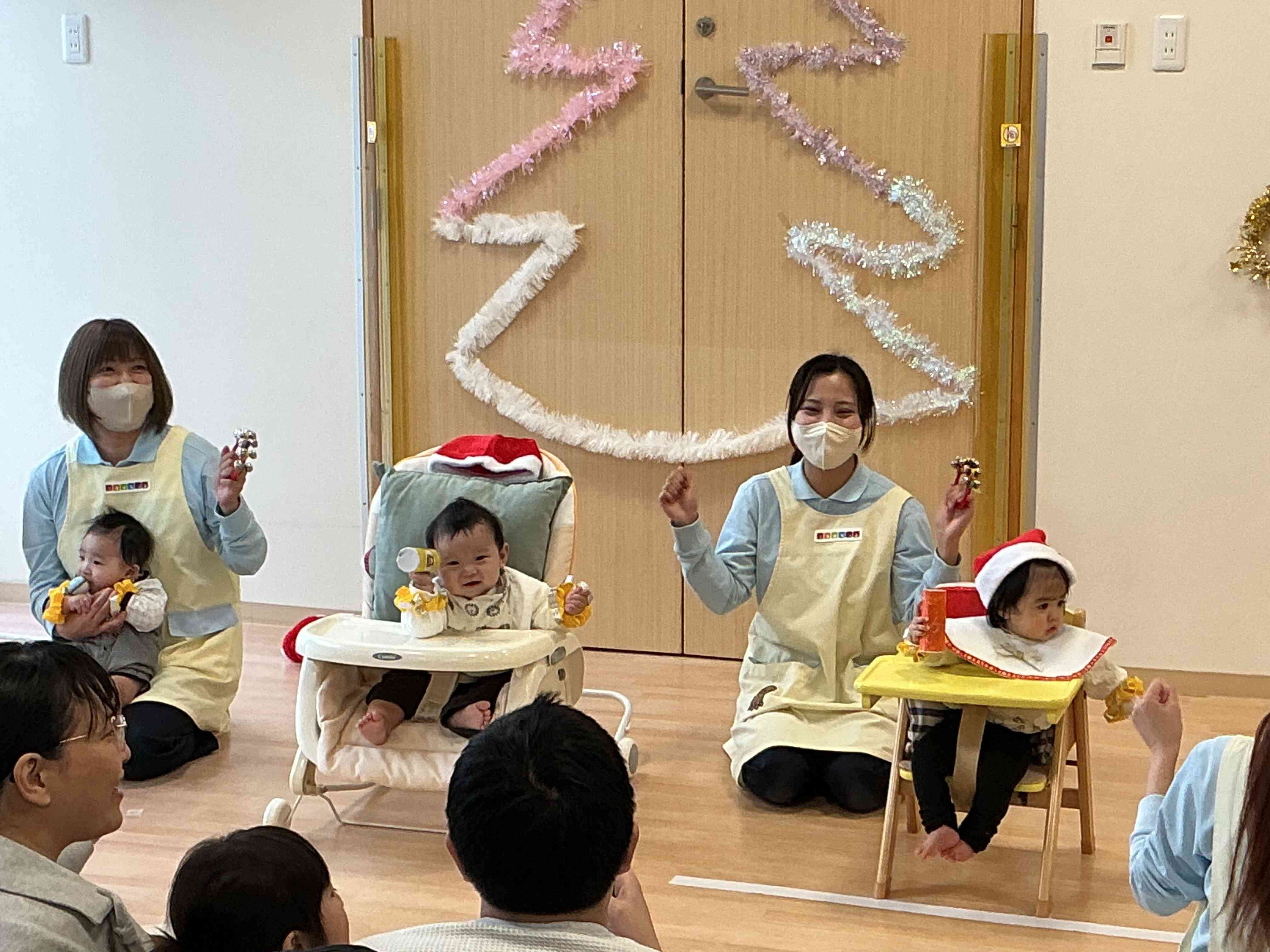 ひよこ組さんもがんばりました