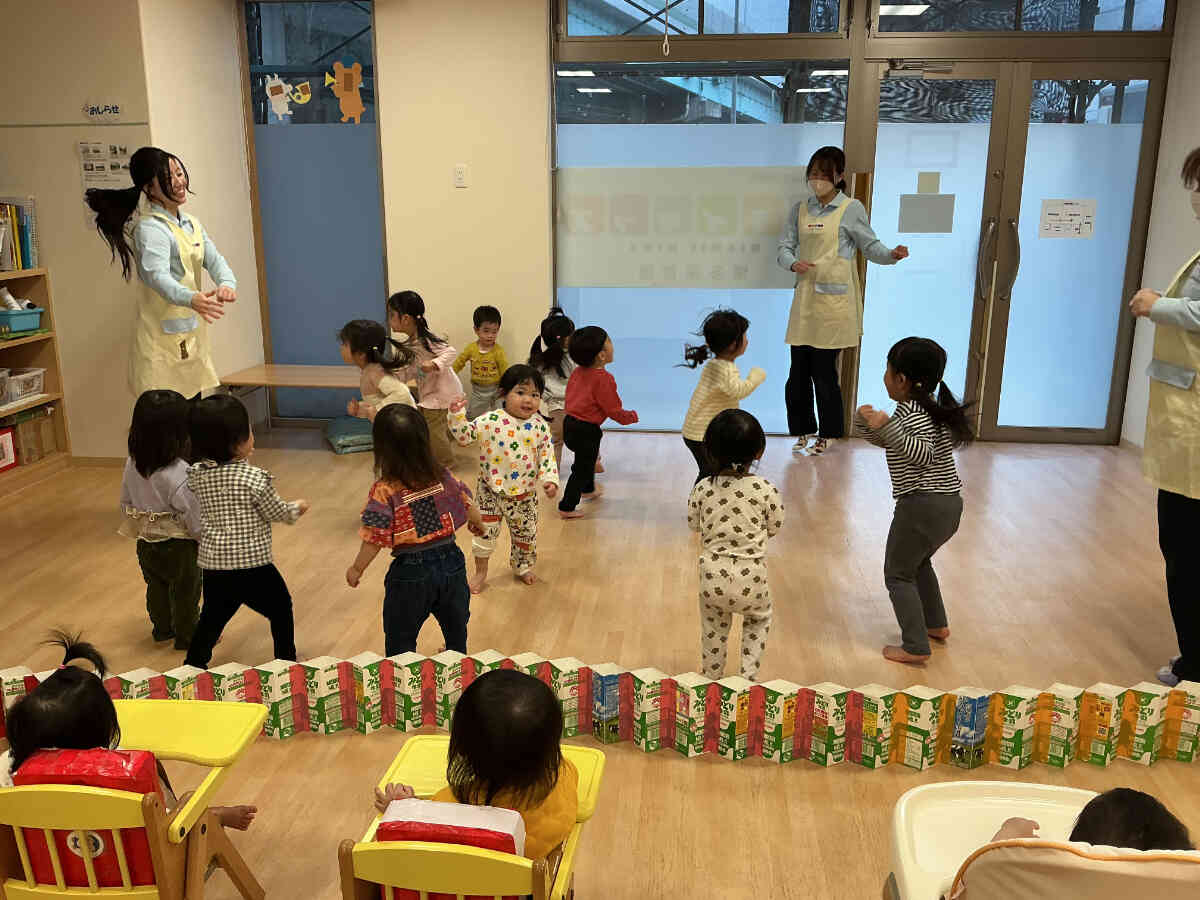 １歳児さんと２歳児さん