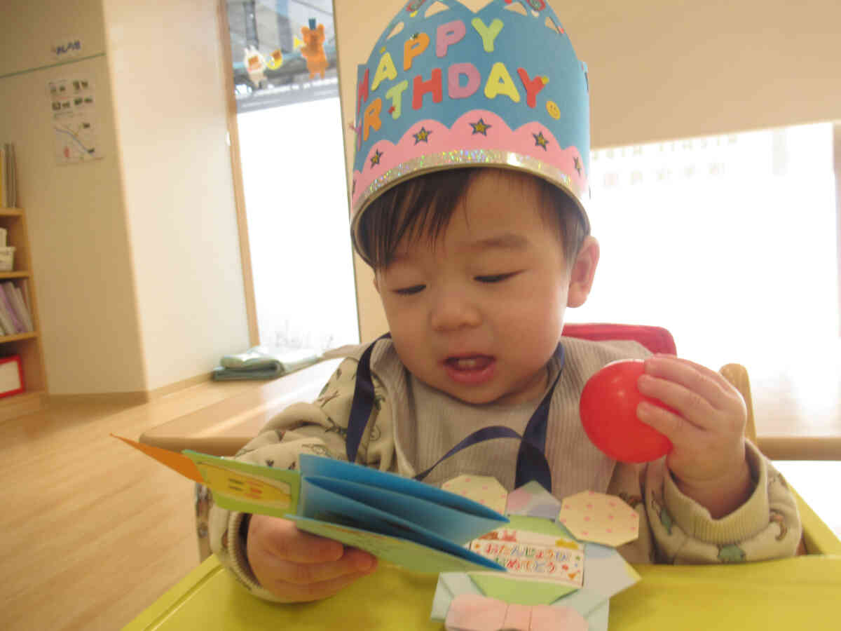 メッセージカードとメダルのプレゼント♡