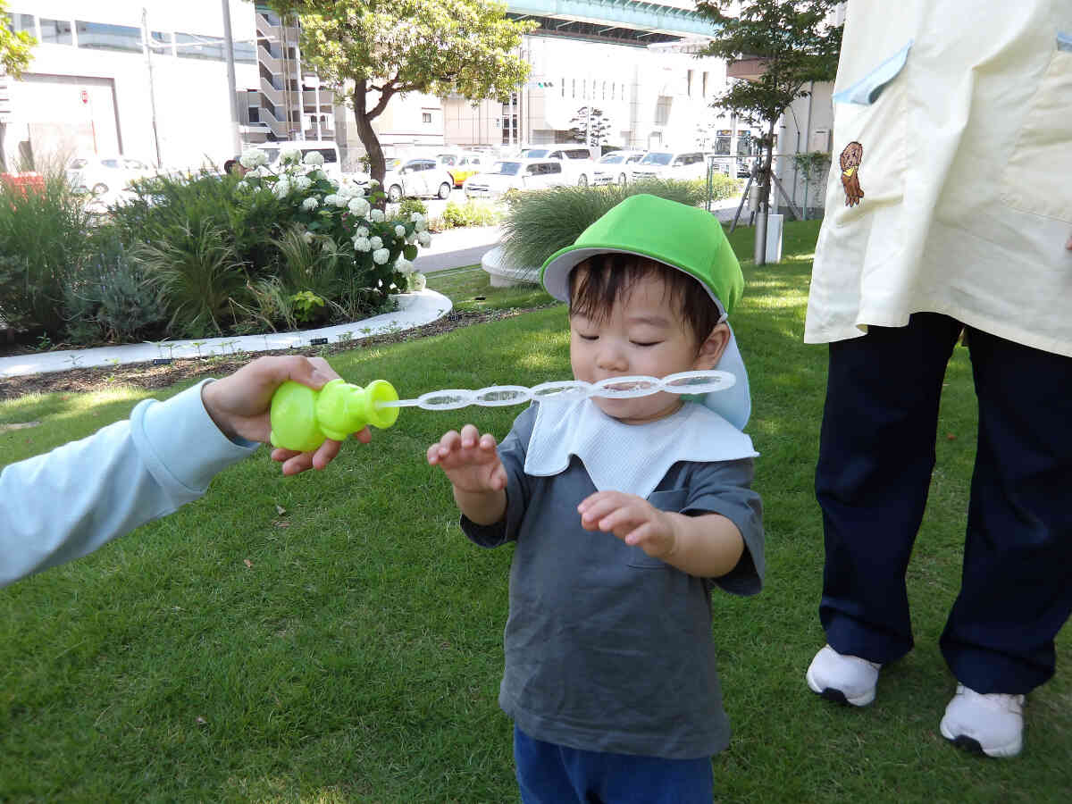 しゃぼんだまとんだ？