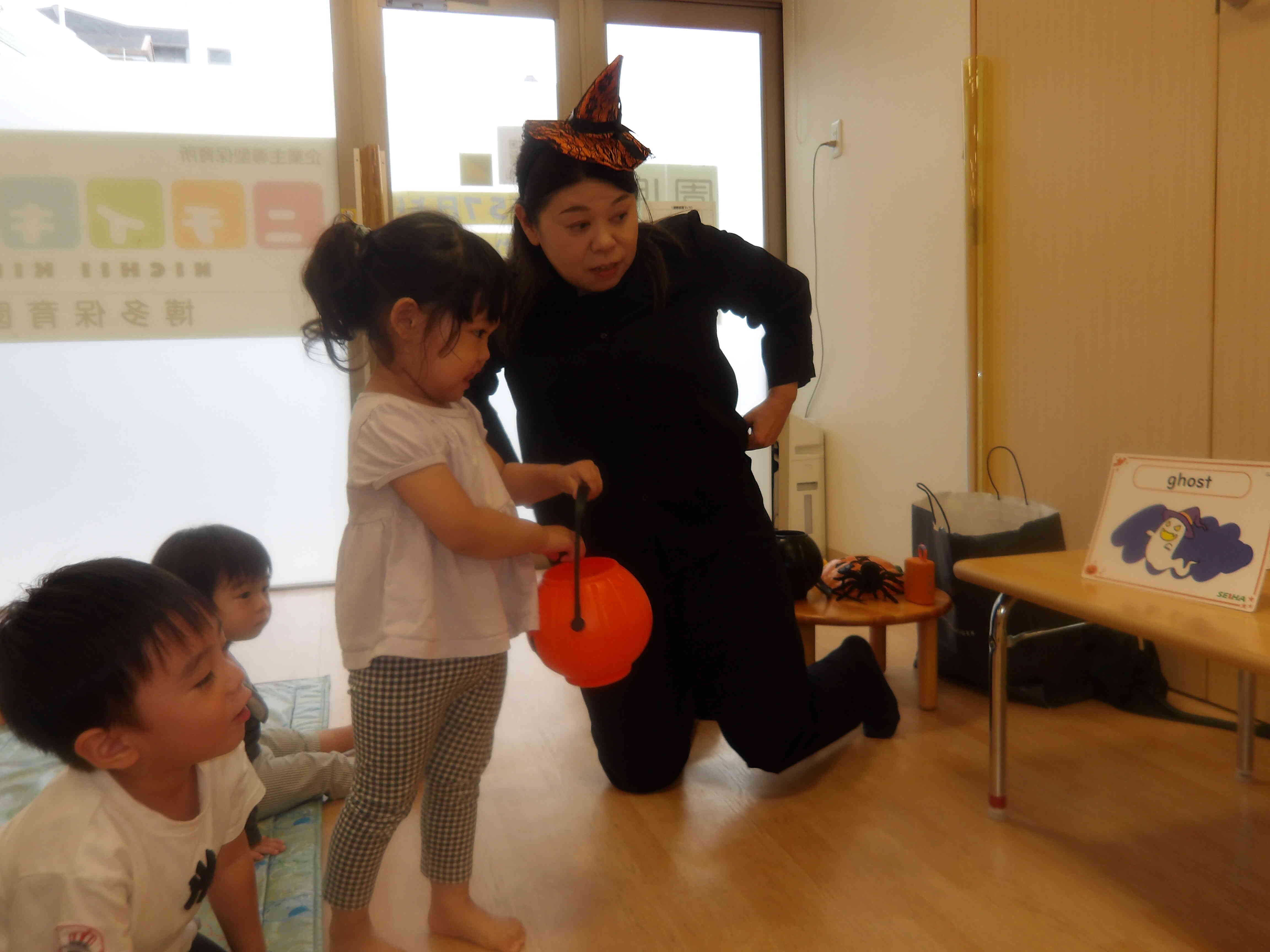 10月の英語レッスン☆ミ