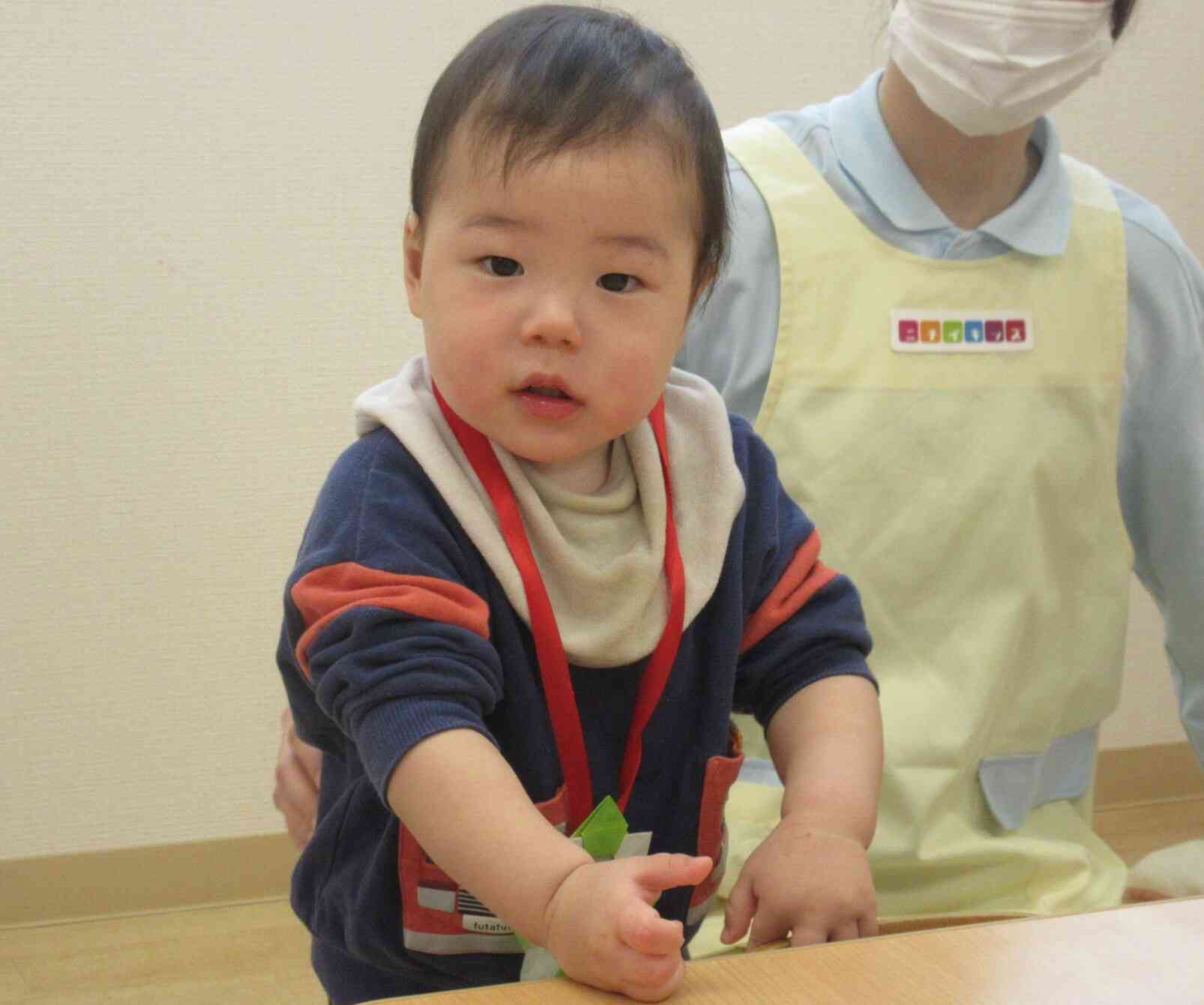 姿勢をピッと、記念撮影