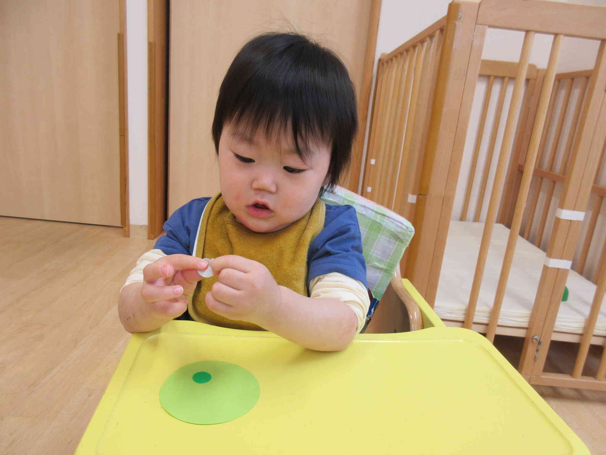 お豆さんのシールだよ