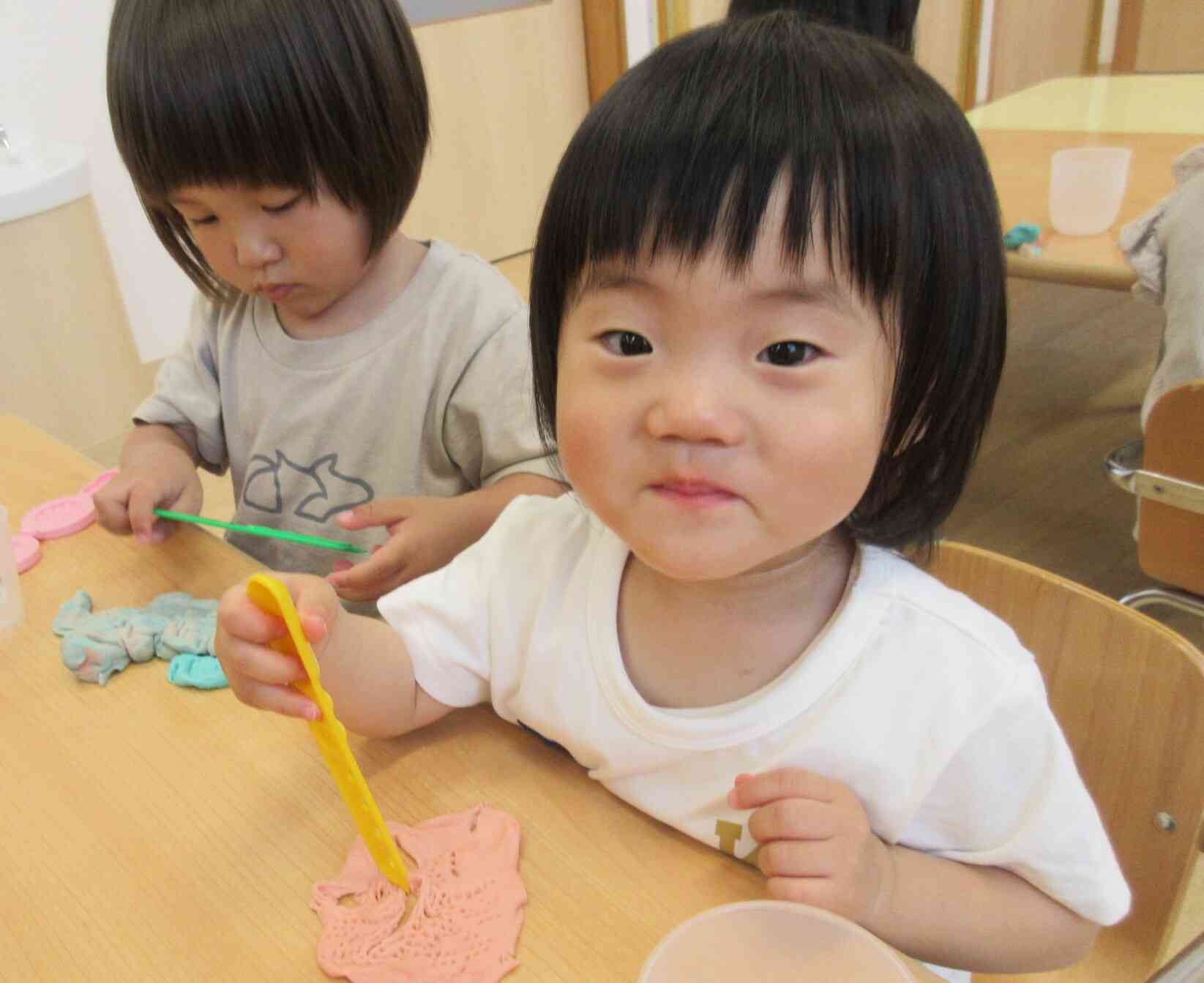 カラフル粘土で何作ろう