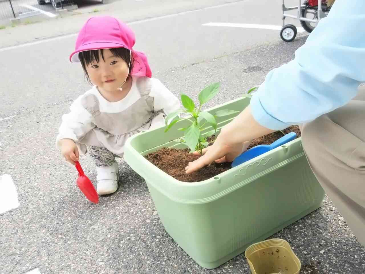 体験できる園見学　“子育てひろば”　③食育活動
