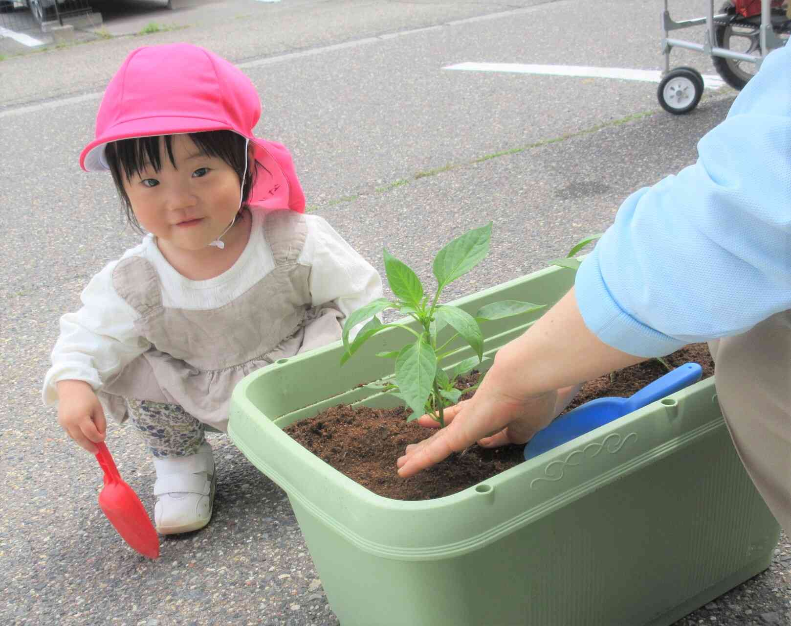体験できる園見学　“子育てひろば”　③食育活動
