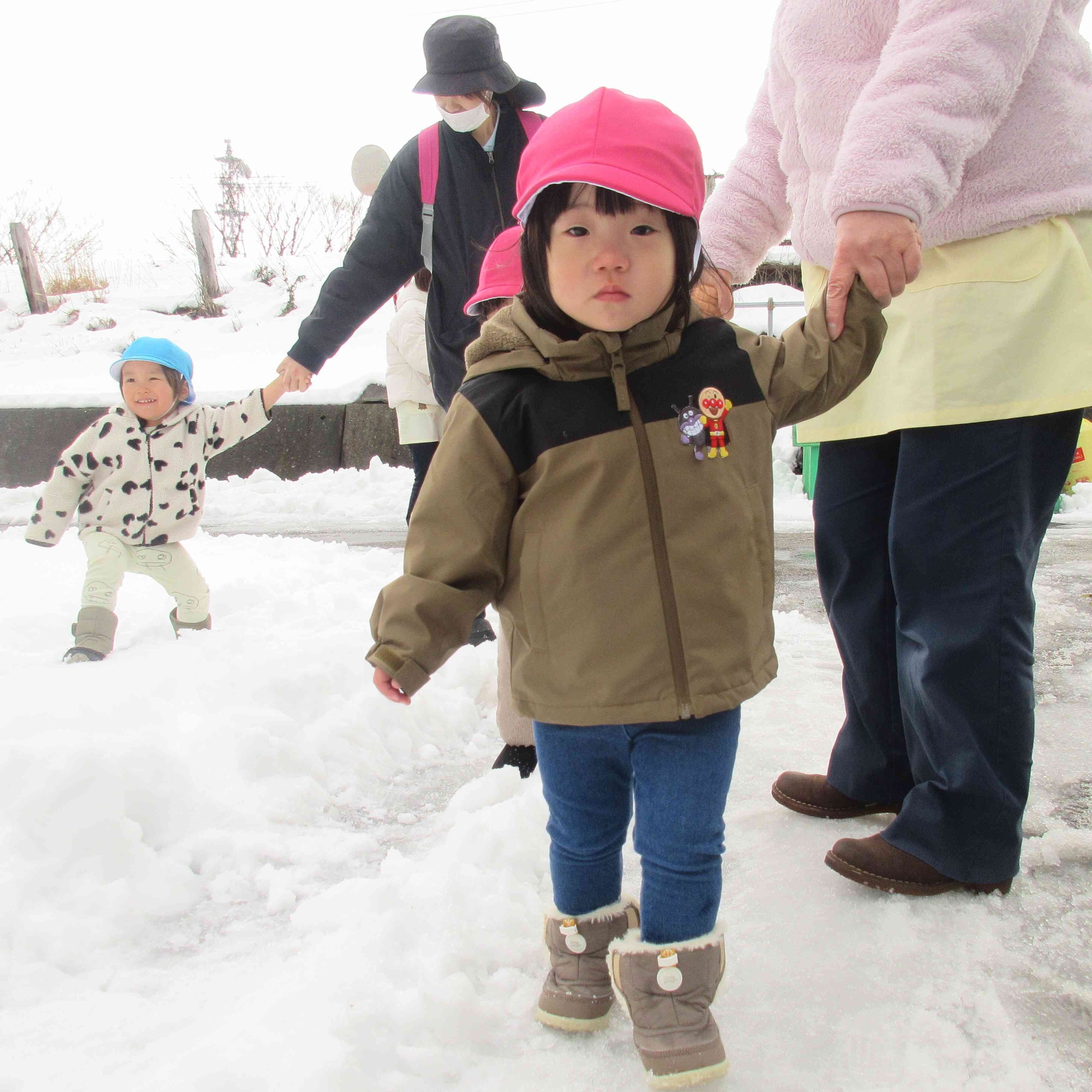 寒くてもお散歩楽しいね