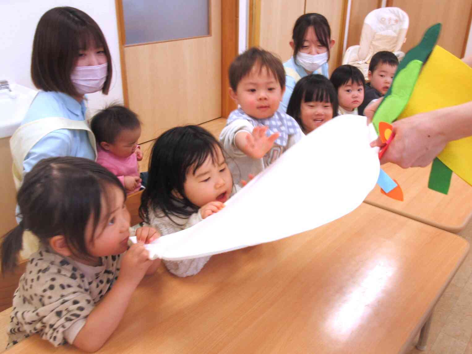 大きな大きなかぶが抜けたよ！