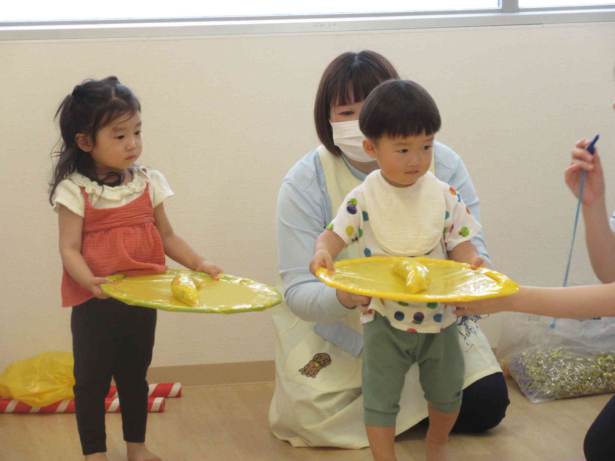 落とさないように、慎重に．．．