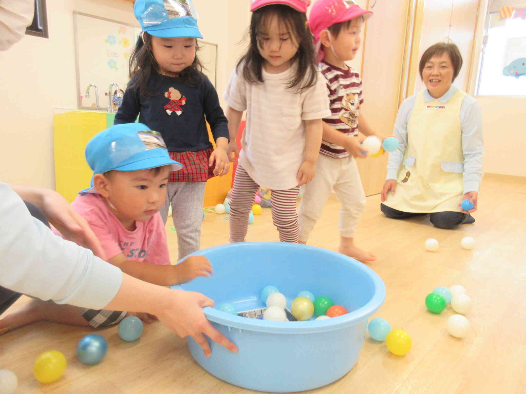 たくさん入ったよー!