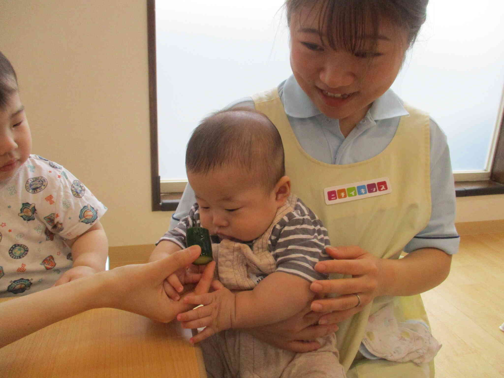 不思議そうな様子・・・