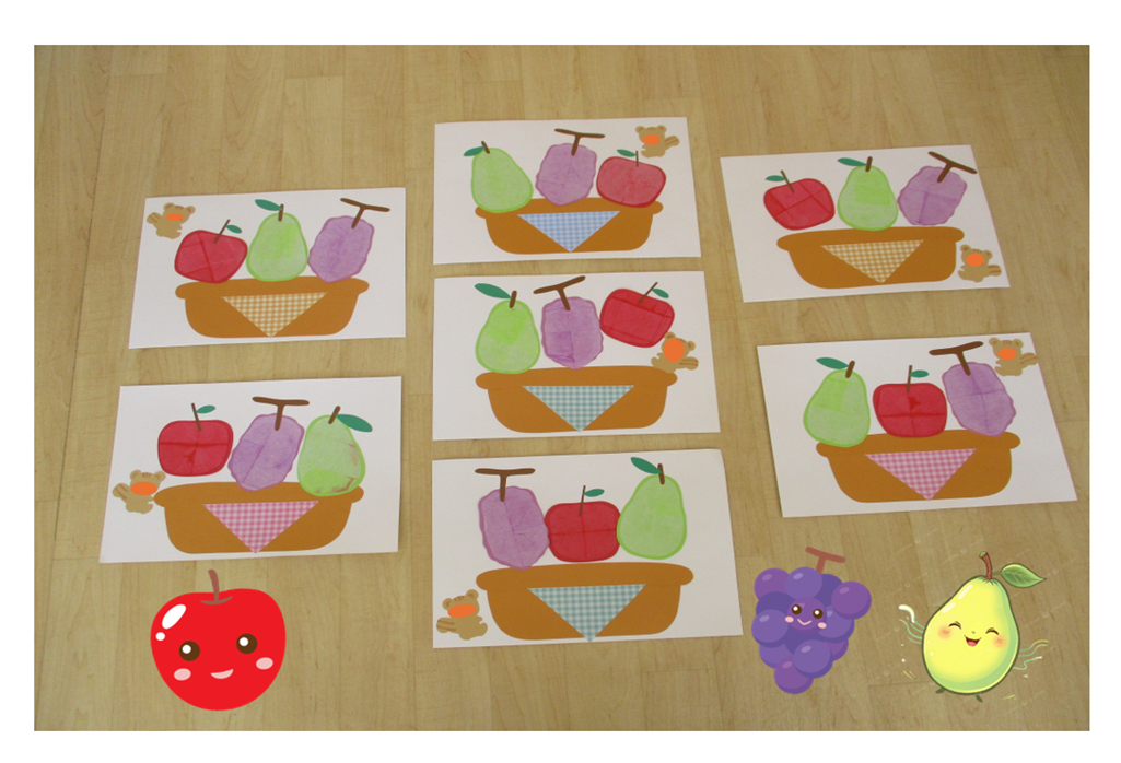 11月壁面製作(うさぎ組)