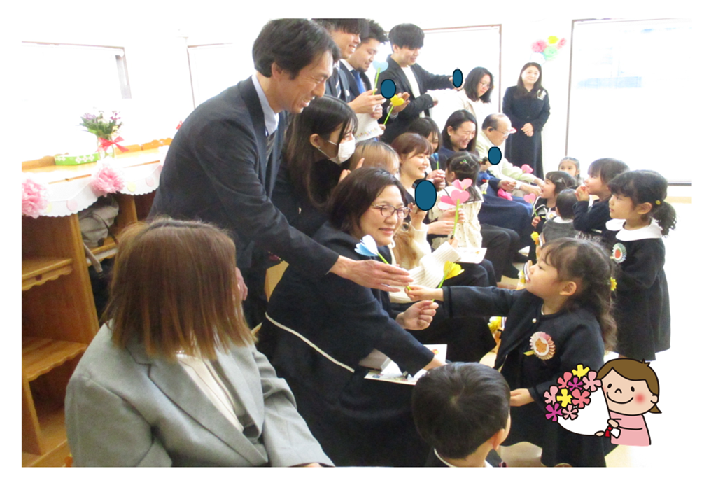 『ありがとうの花』をプレゼント☆