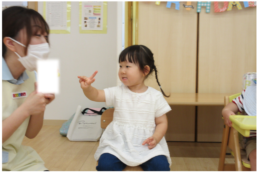 3歳になりました!「3できた!」