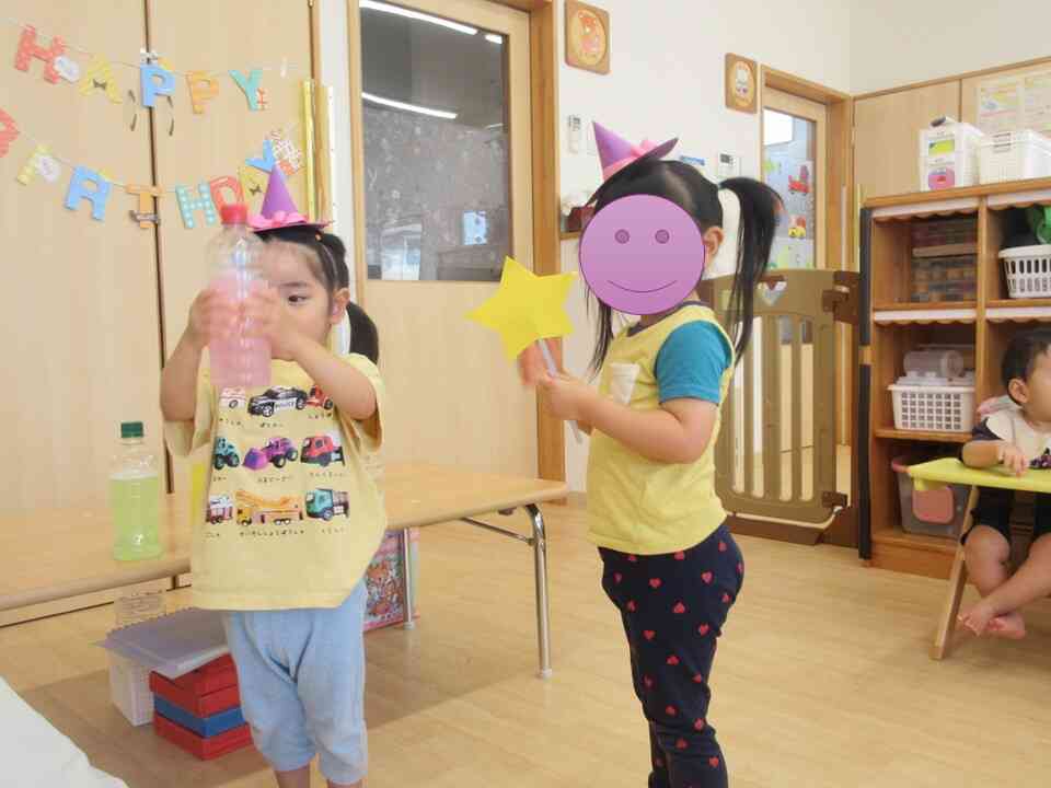 8月生まれのお誕生会♪