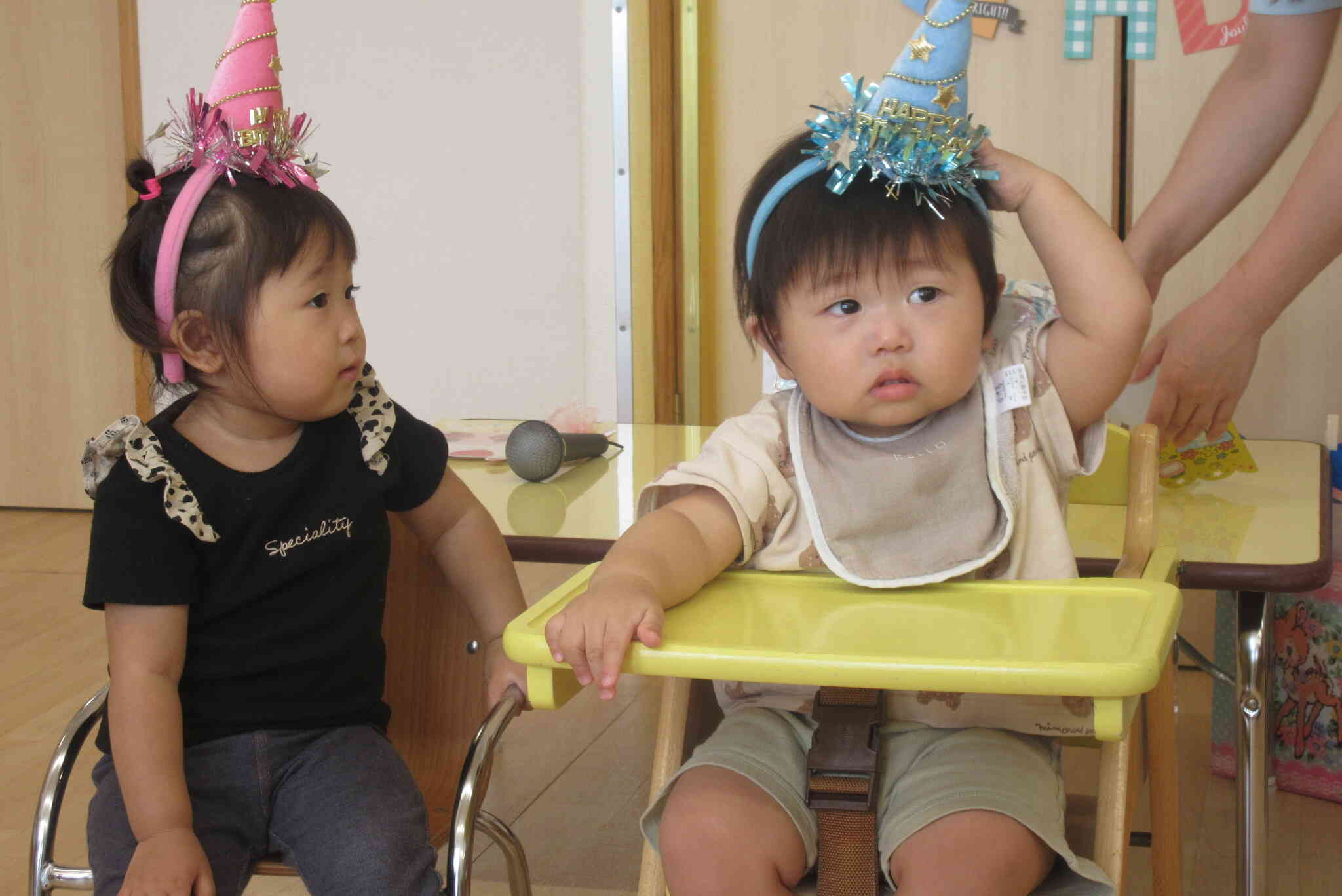お誕生日のお友だちにインタビュー(*^_^*)
