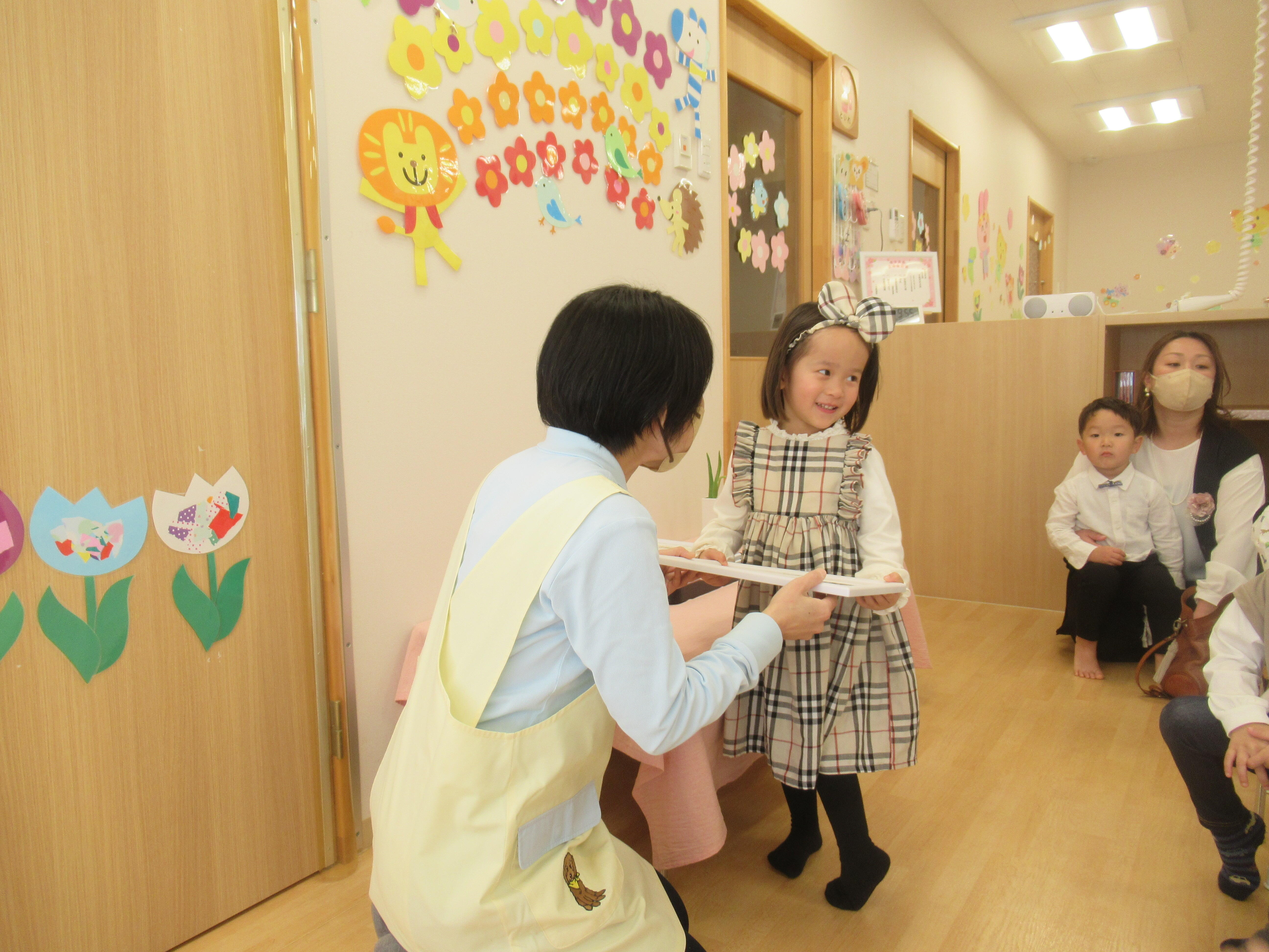 卒園式｜ニチイキッズ花立保育園｜ニチイキッズ