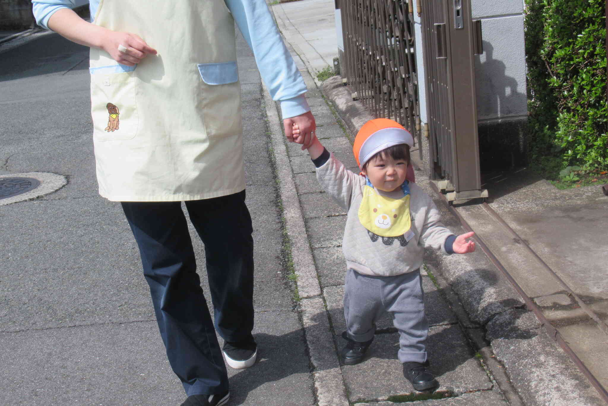 お散歩にレッツゴー！
