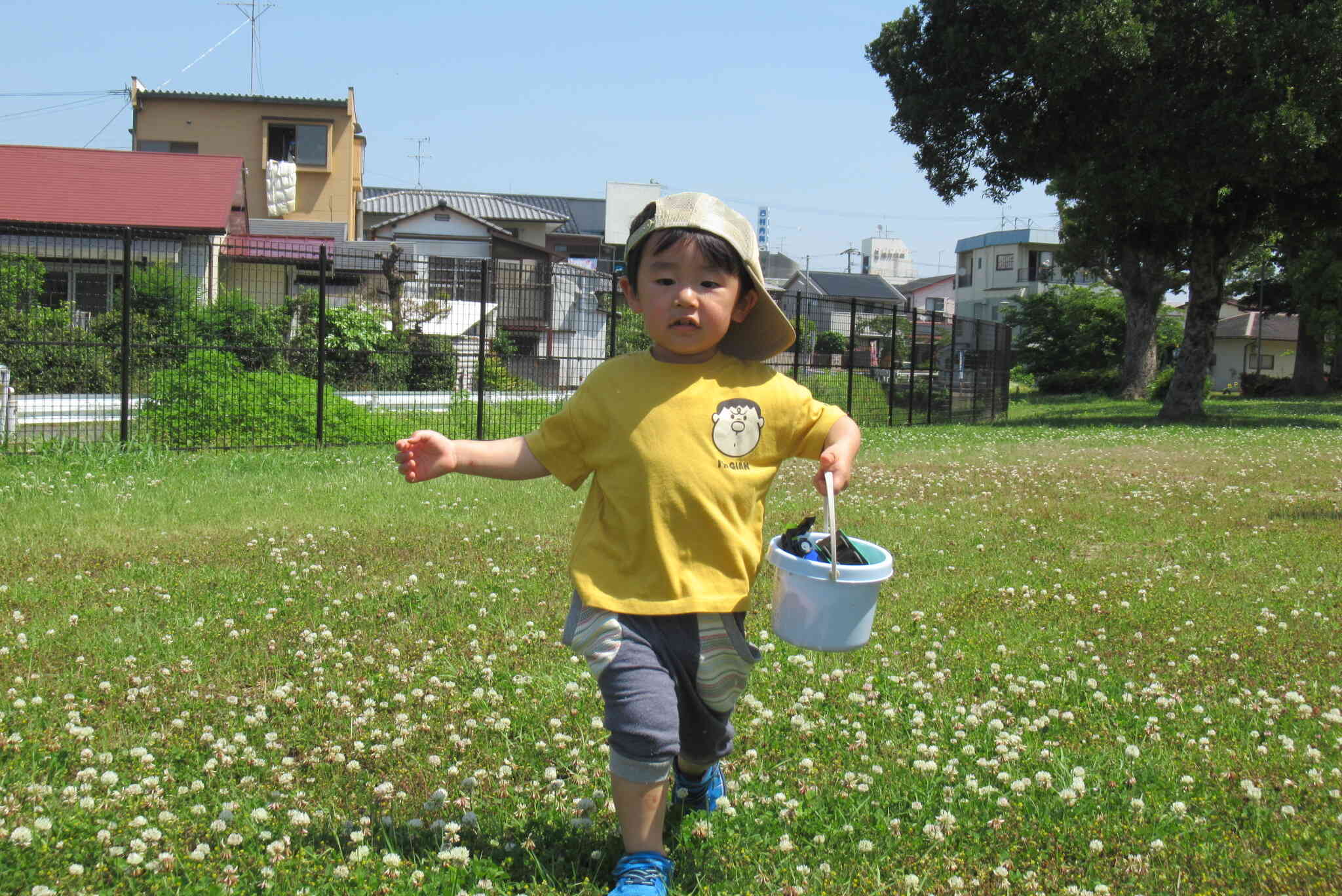かけっこもしたよ！