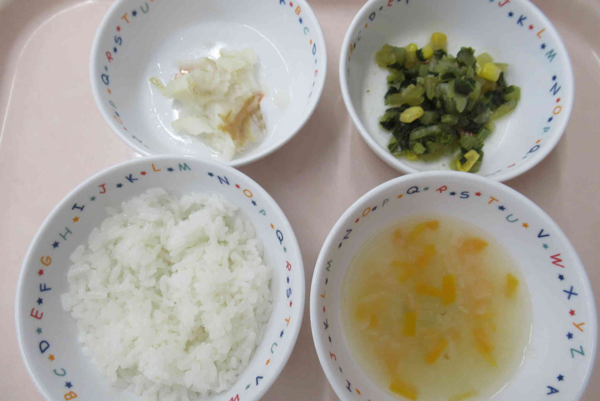 今日の給食【離乳食・後期】