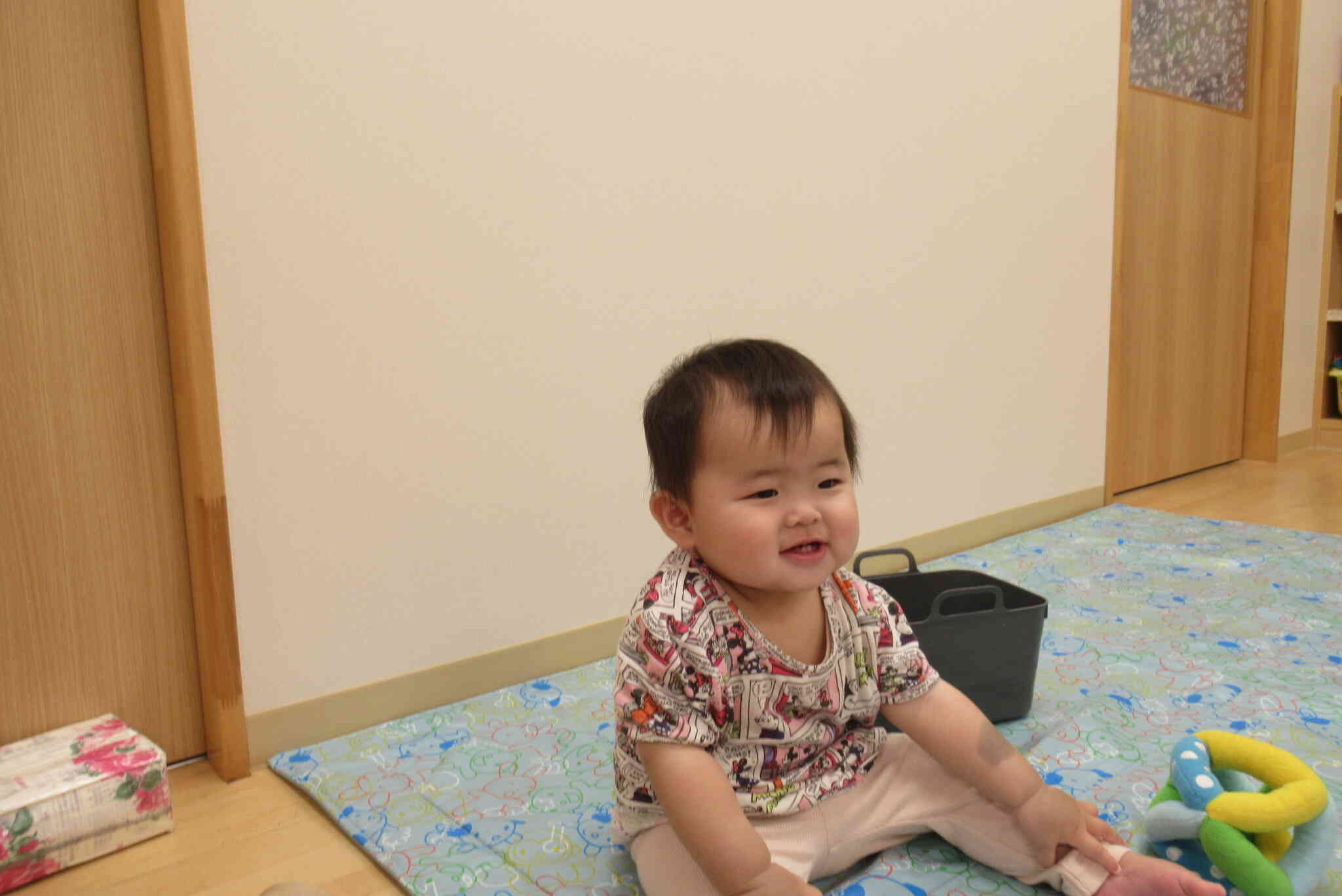 お部屋で遊んだよ！