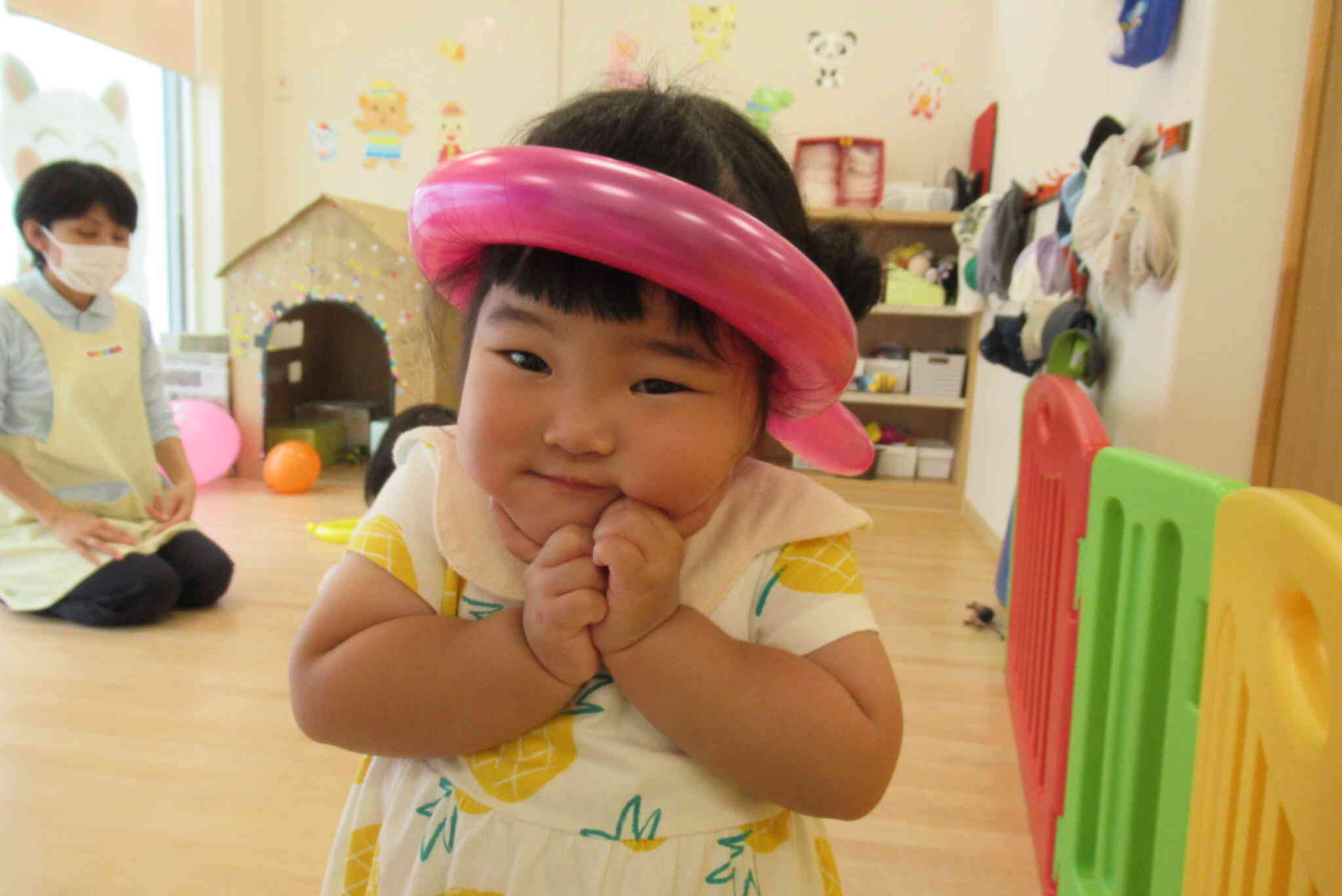 風船のヘアバンド似合う？