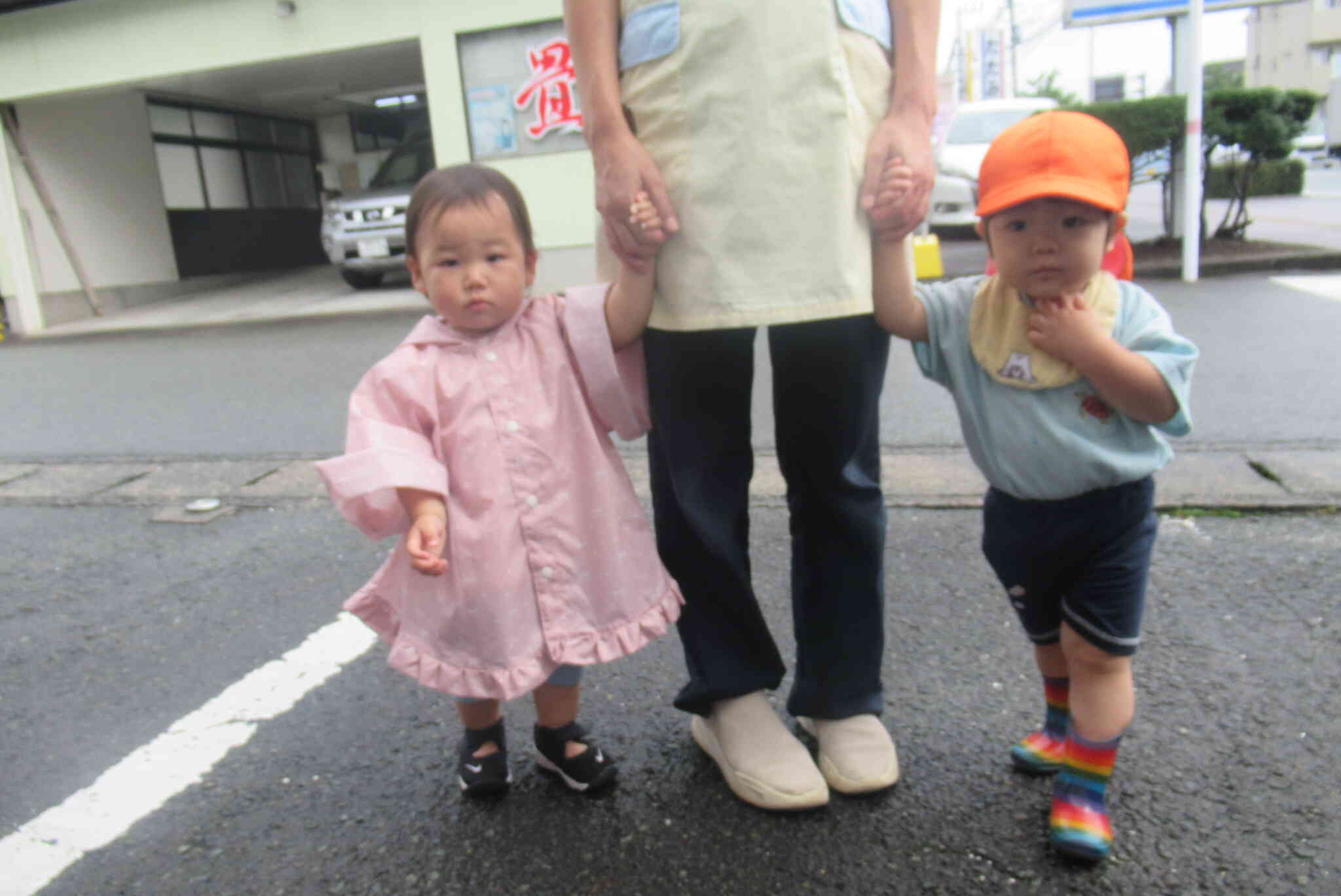 雨上がりのお散歩！