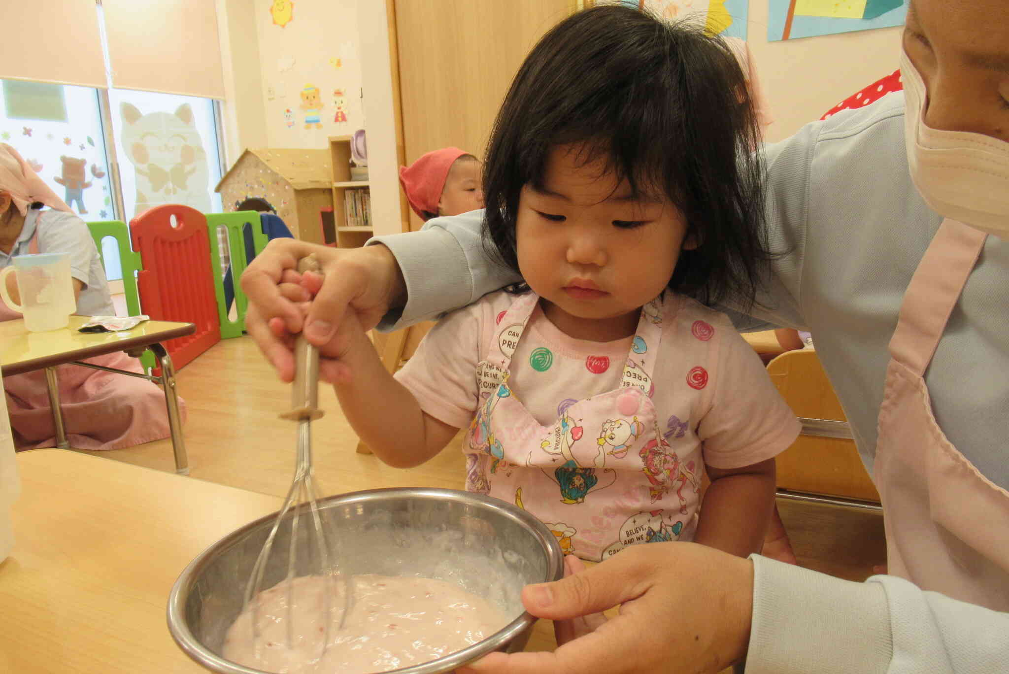 甘くていい匂いだね！