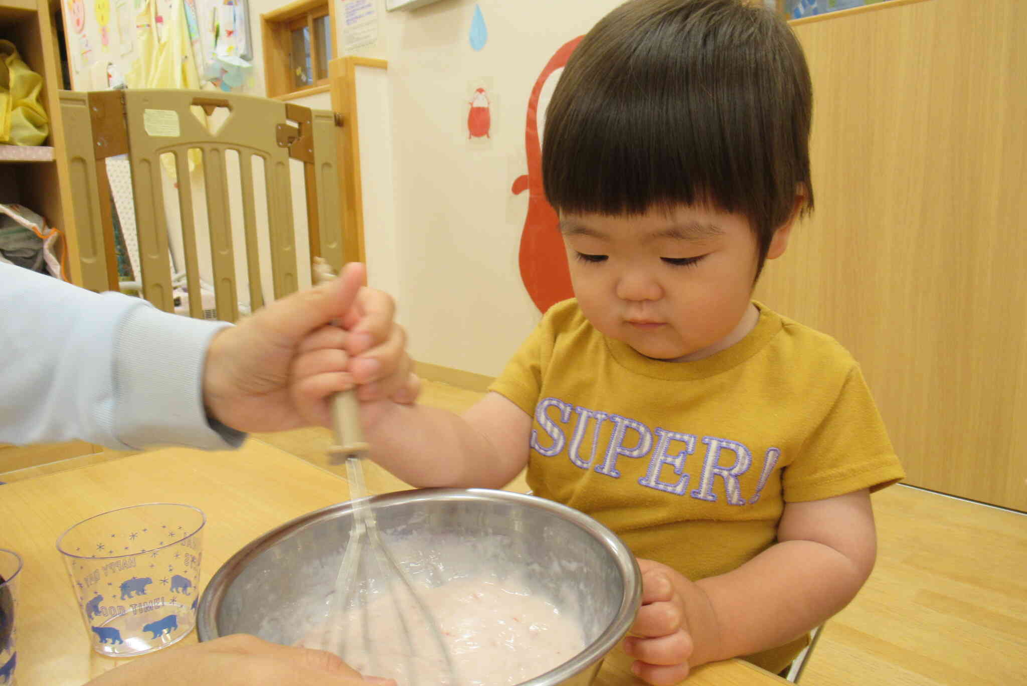 フルーチェ作り！【食育】