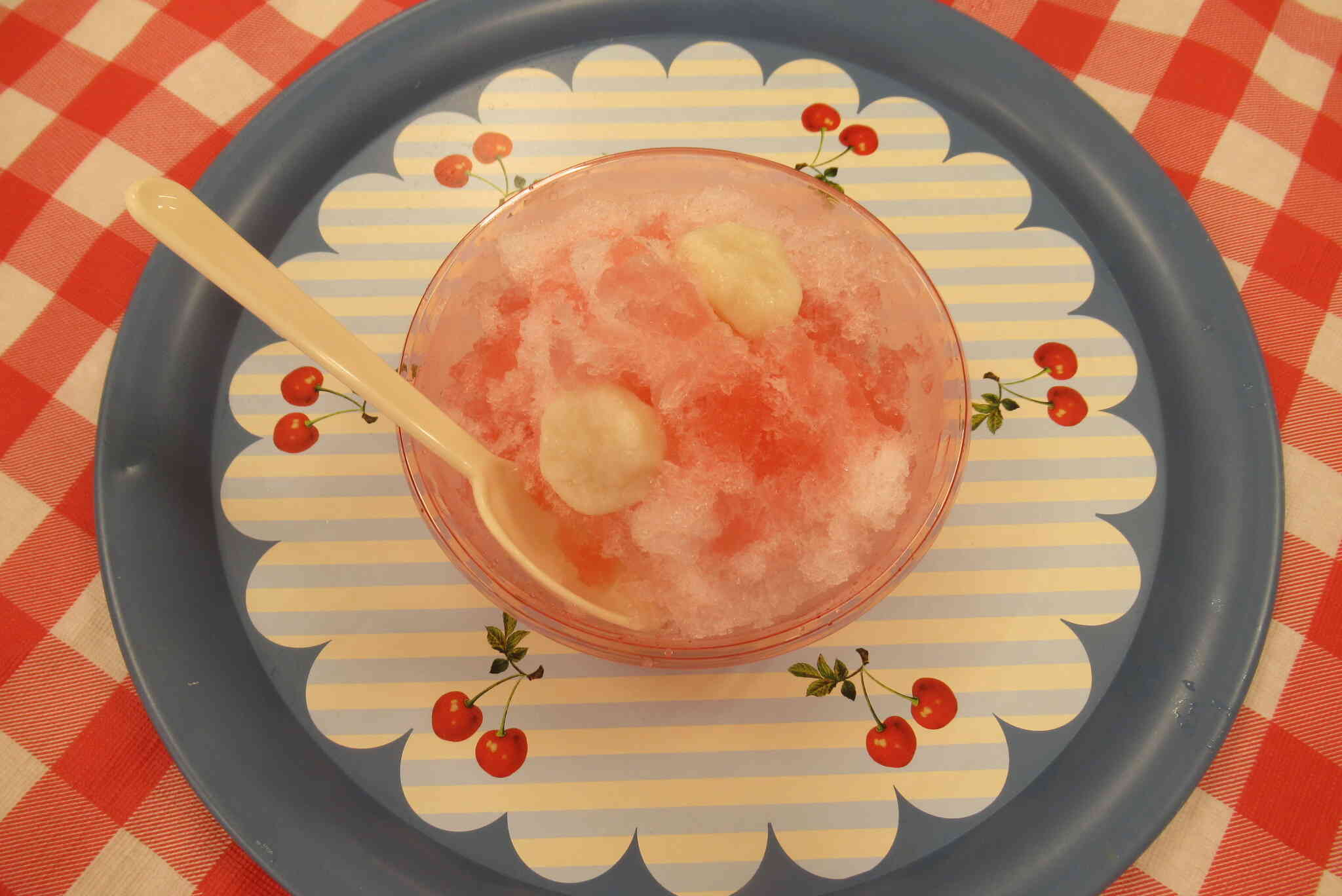 かき氷作り！【食育】