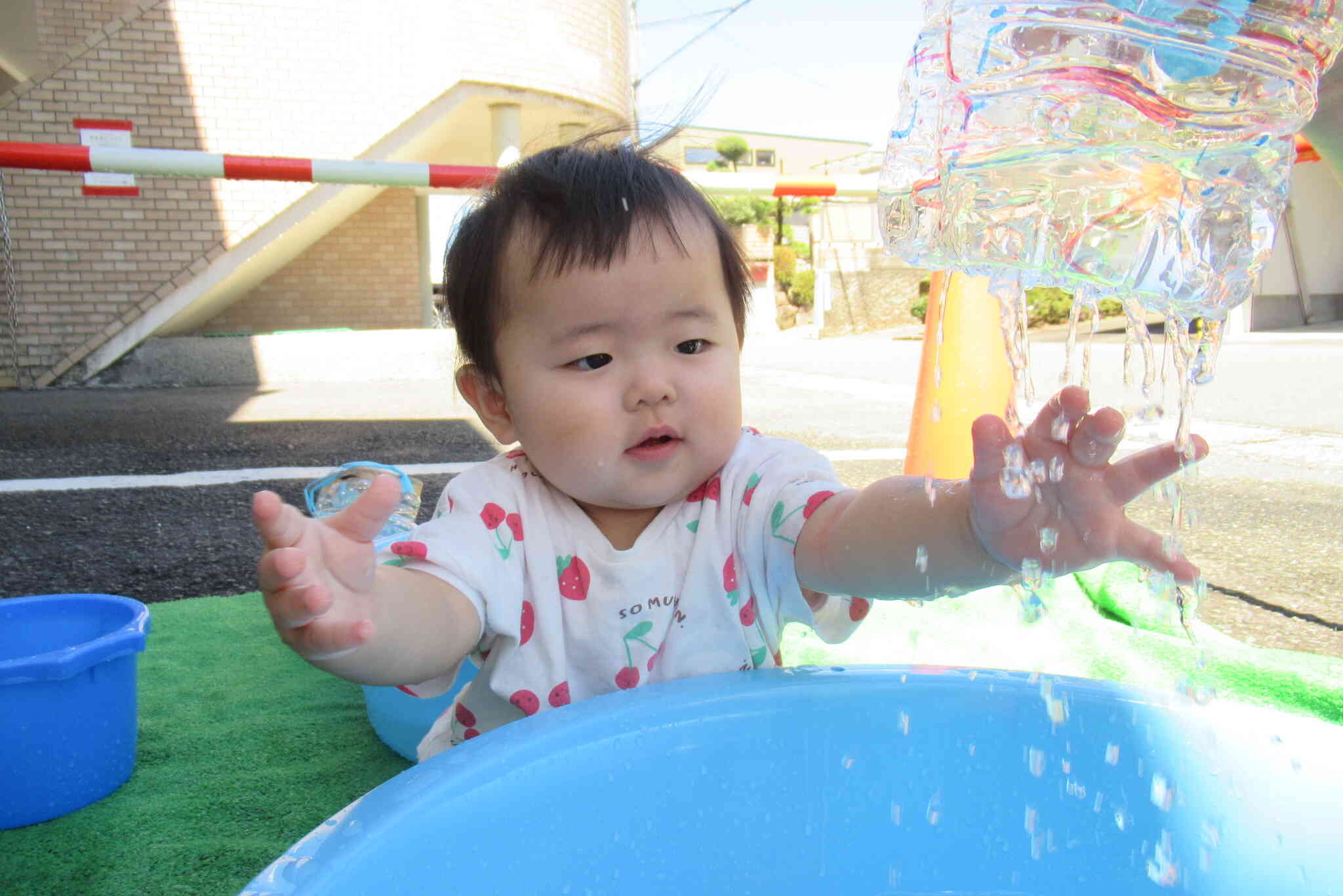 お水は気持ちいいな！