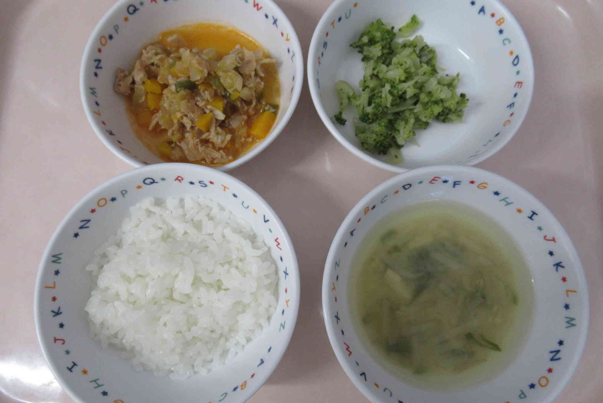 7月30日の給食【離乳食・後期】