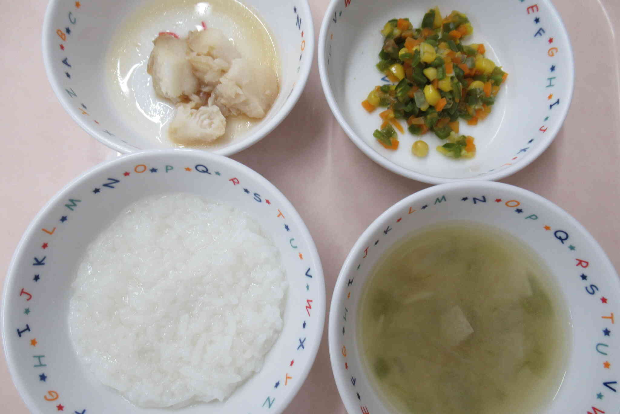 9月10日の給食【離乳食・後期】