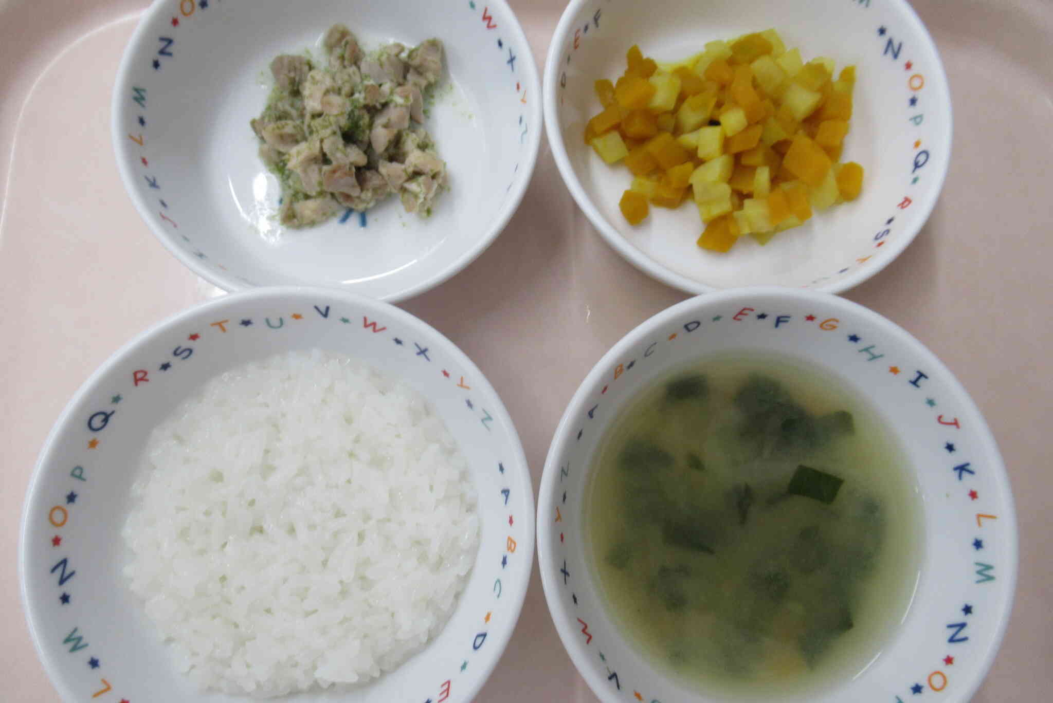 9月12日の給食【離乳食・後期】