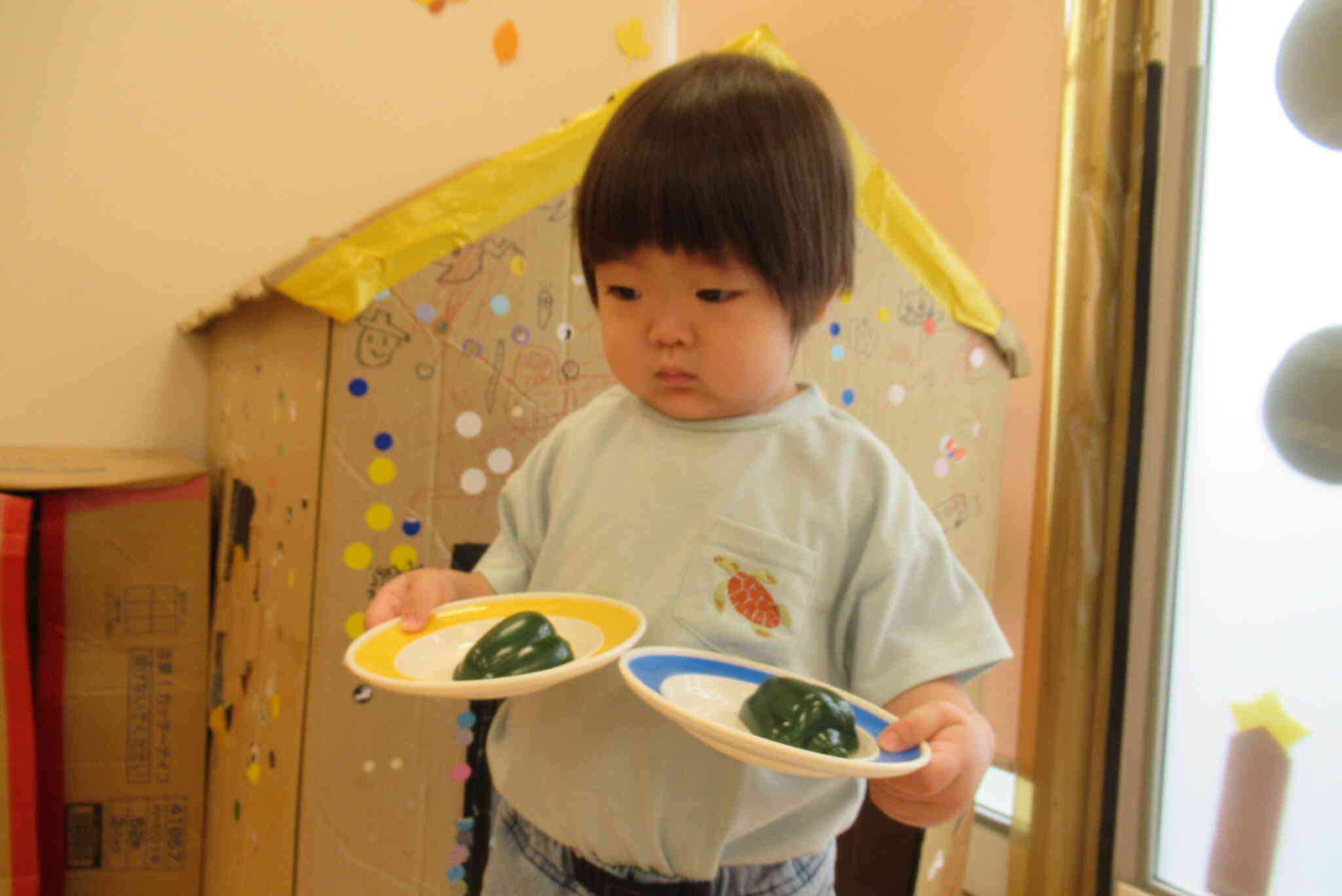 ピーマンどうぞ！
