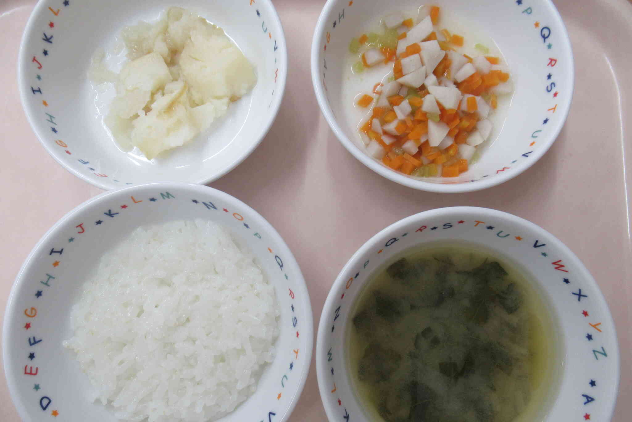 10月8日の給食【離乳食・後期】