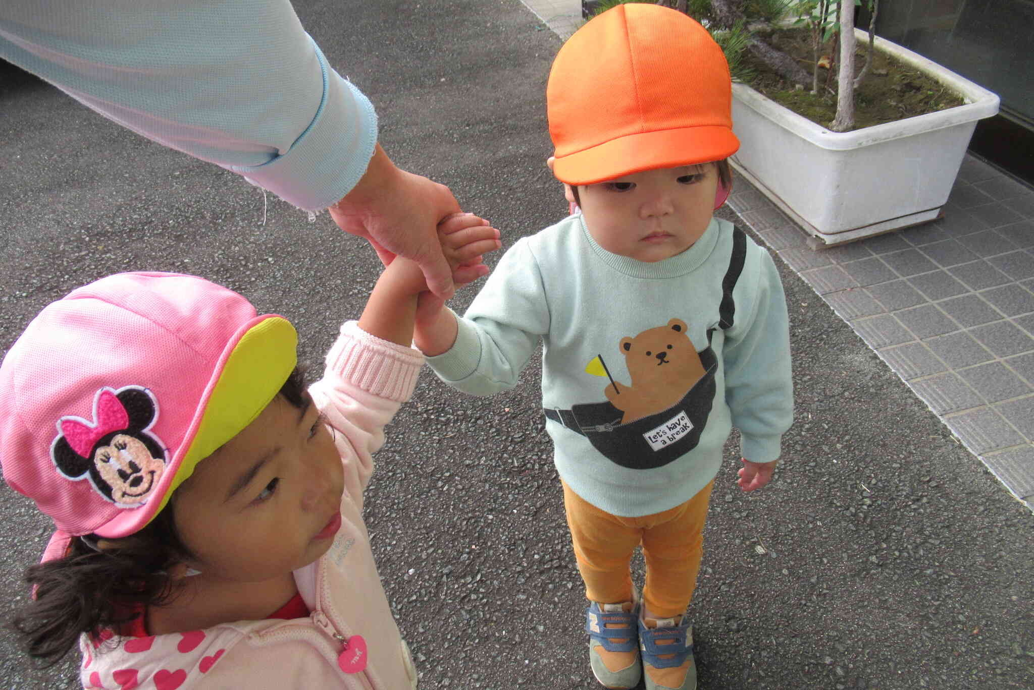 感謝の気持ちを伝えたよ。