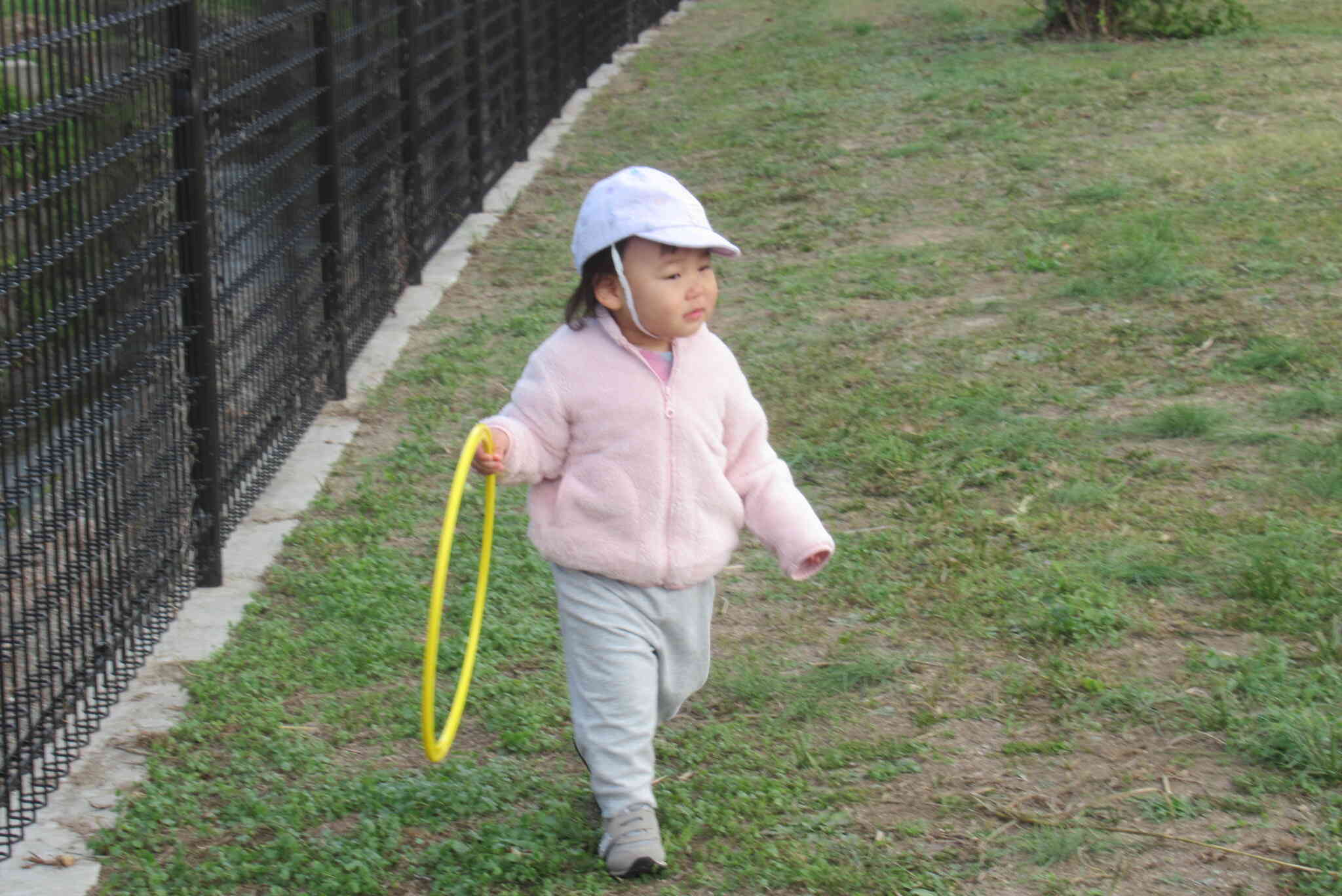 フープを持ってよーいドン！