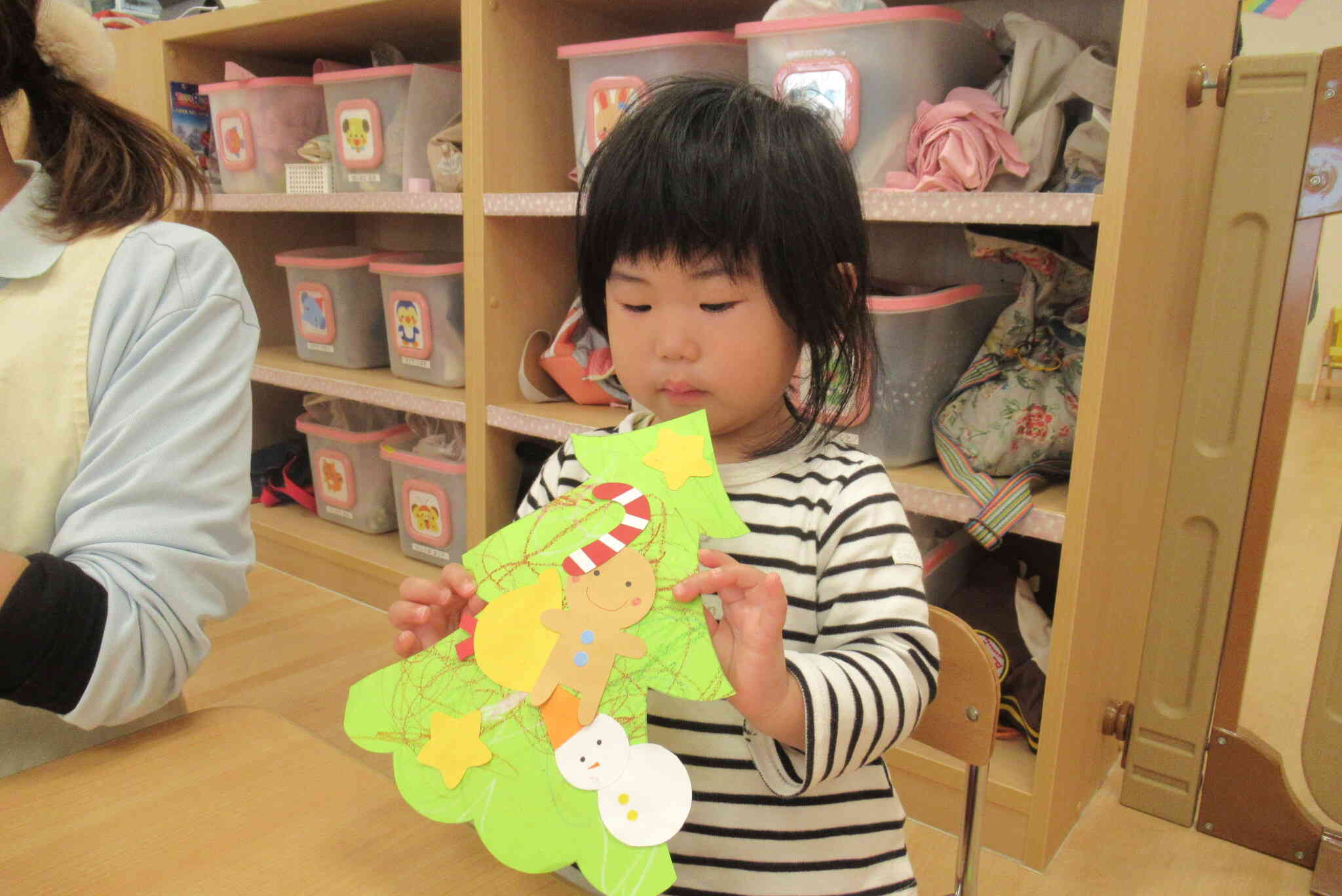 クリスマスツリー作り！