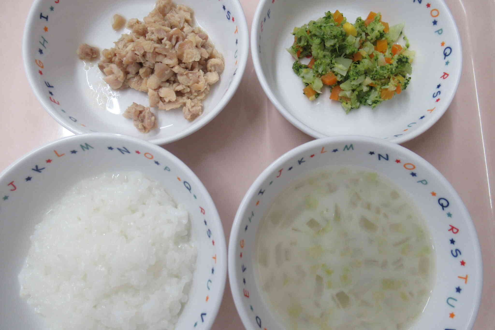 12月9日の給食【離乳食・後期】